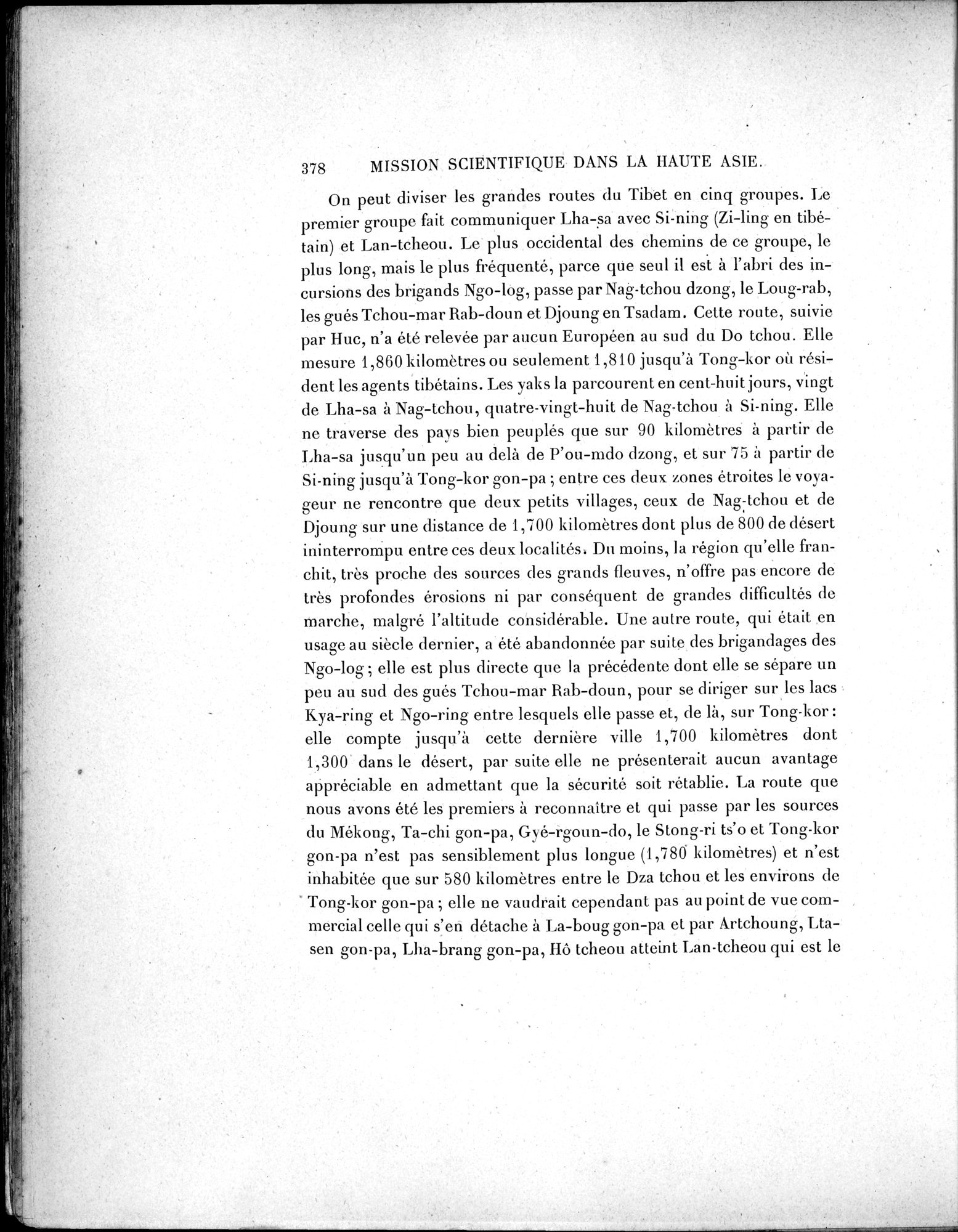 Mission Scientifique dans la Haute Asie 1890-1895 : vol.2 / Page 404 (Grayscale High Resolution Image)