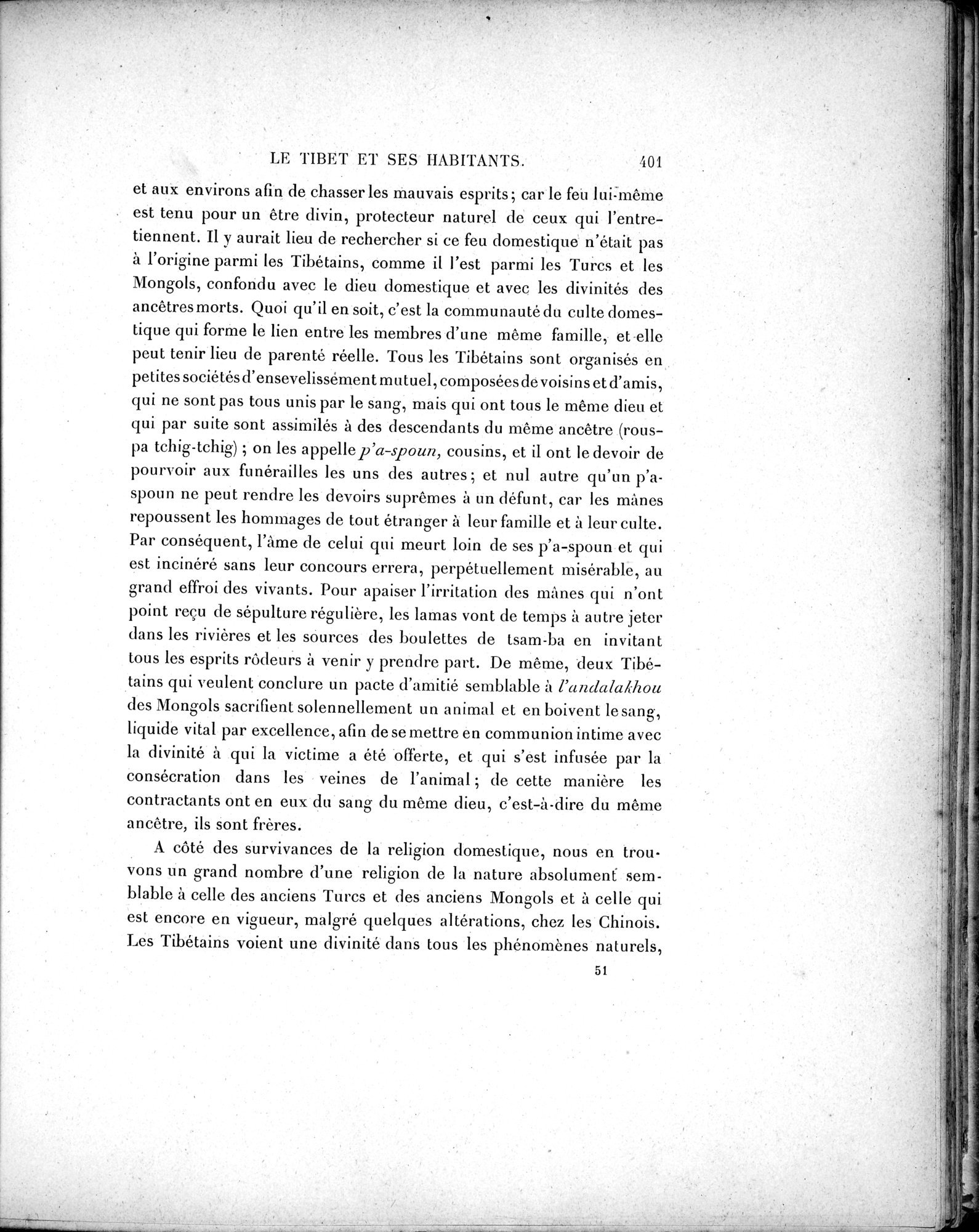 Mission Scientifique dans la Haute Asie 1890-1895 : vol.2 / Page 427 (Grayscale High Resolution Image)