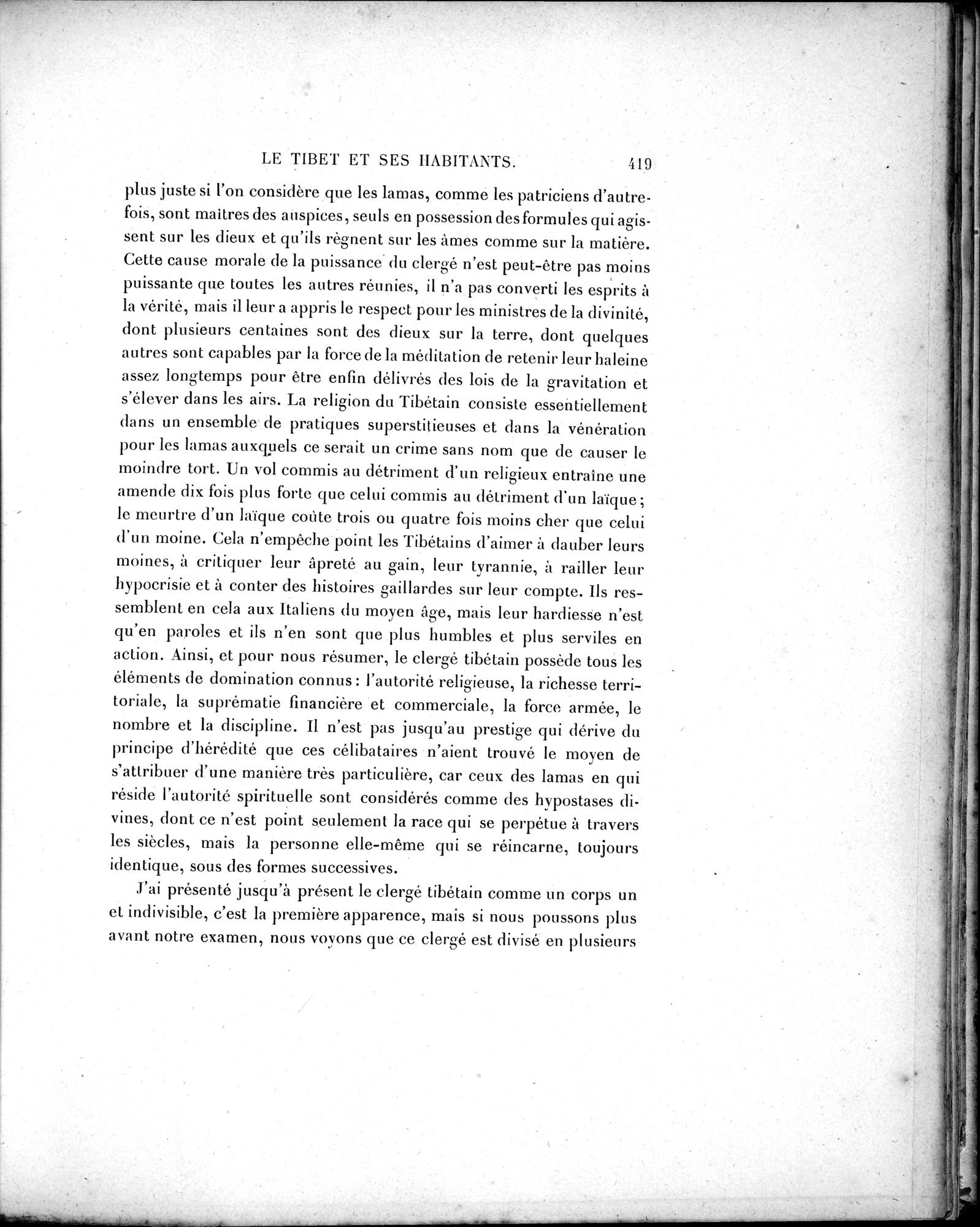 Mission Scientifique dans la Haute Asie 1890-1895 : vol.2 / 445 ページ（白黒高解像度画像）