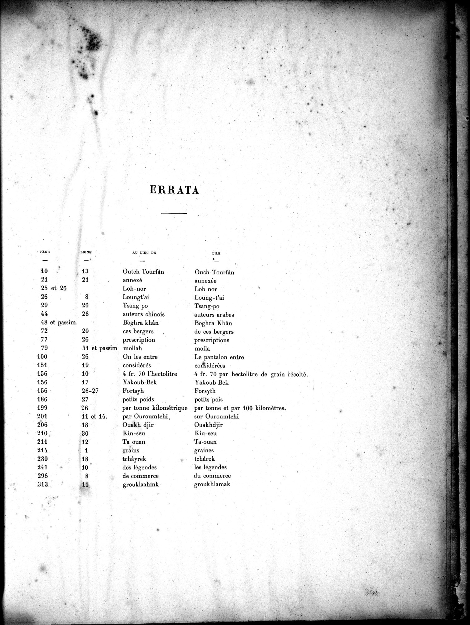 Mission Scientifique dans la Haute Asie 1890-1895 : vol.2 / 499 ページ（白黒高解像度画像）