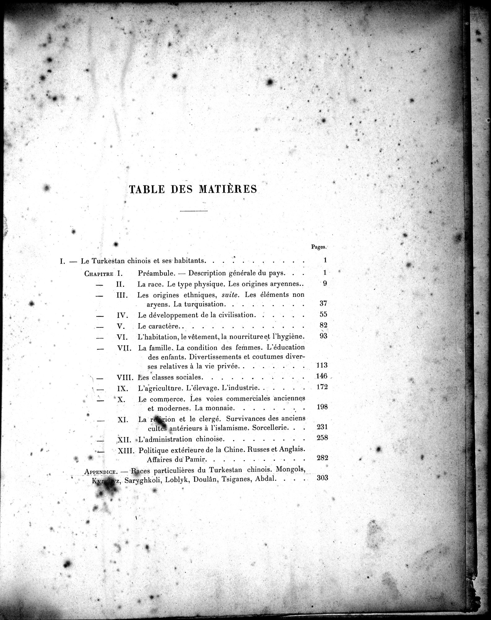 Mission Scientifique dans la Haute Asie 1890-1895 : vol.2 / 501 ページ（白黒高解像度画像）