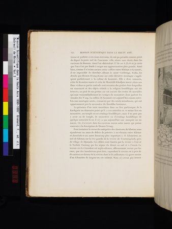 Mission Scientifique dans la Haute Asie 1890-1895 : vol.3 : Page 160