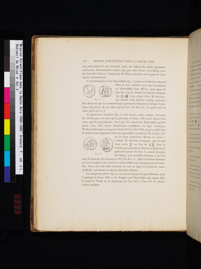 Mission Scientifique dans la Haute Asie 1890-1895 : vol.3 / 146 ページ（カラー画像）