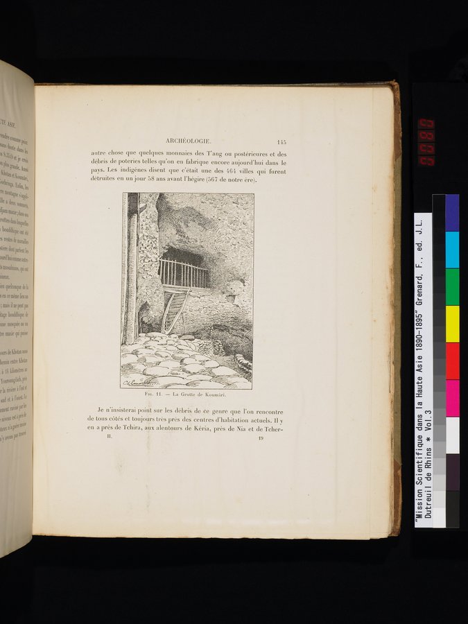 Mission Scientifique dans la Haute Asie 1890-1895 : vol.3 / 161 ページ（カラー画像）