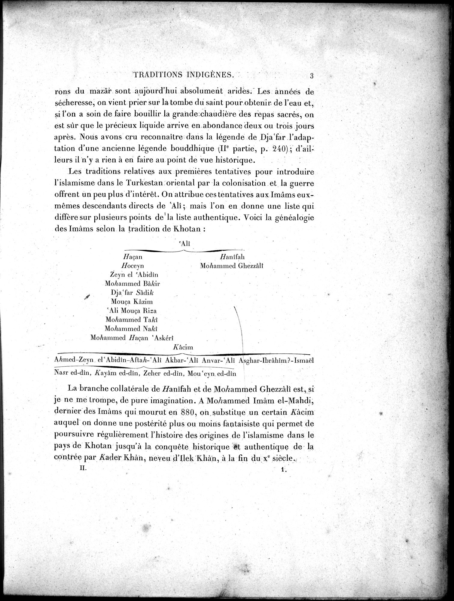 Mission Scientifique dans la Haute Asie 1890-1895 : vol.3 / Page 13 (Grayscale High Resolution Image)