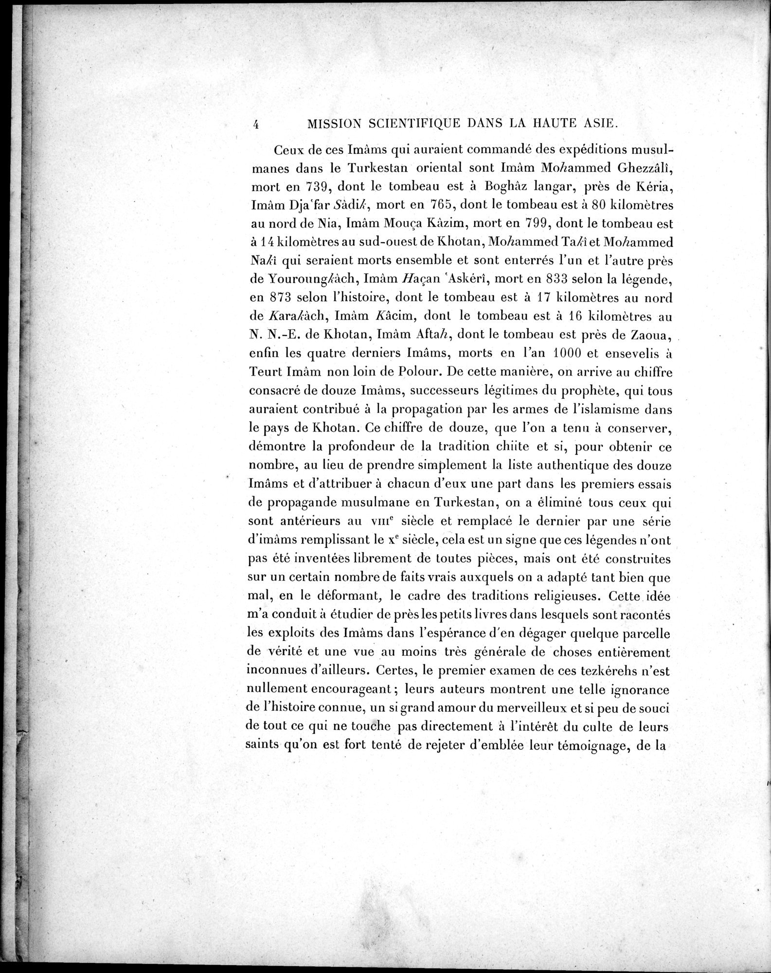 Mission Scientifique dans la Haute Asie 1890-1895 : vol.3 / Page 14 (Grayscale High Resolution Image)