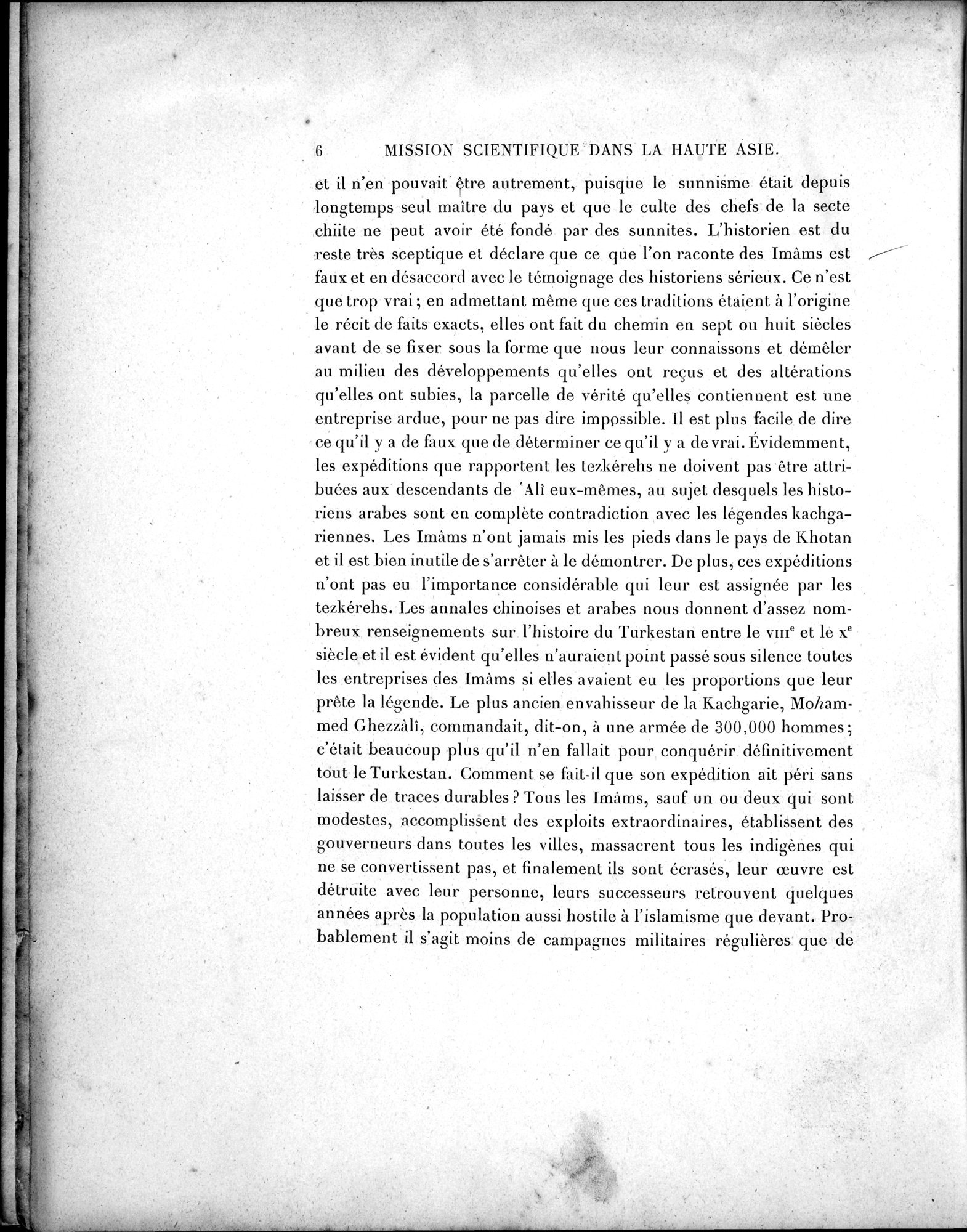 Mission Scientifique dans la Haute Asie 1890-1895 : vol.3 / 16 ページ（白黒高解像度画像）