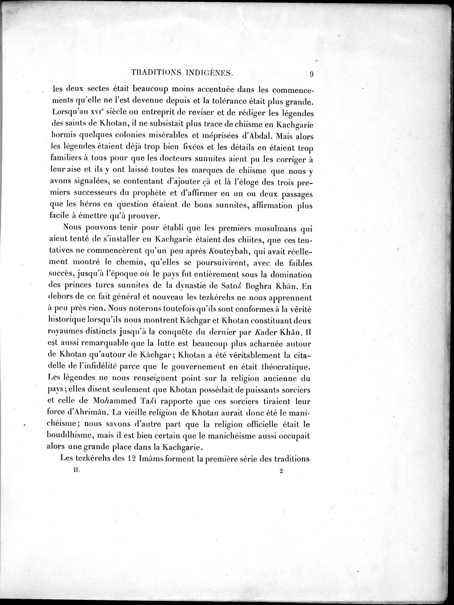Mission Scientifique dans la Haute Asie 1890-1895 : vol.3 / Page 19 (Grayscale High Resolution Image)