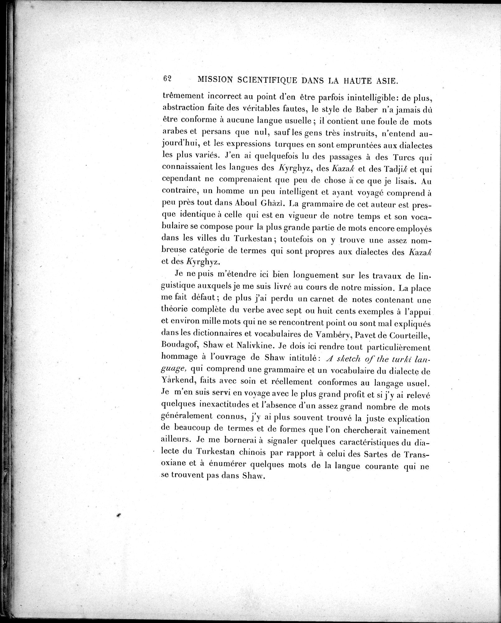 Mission Scientifique dans la Haute Asie 1890-1895 : vol.3 / Page 72 (Grayscale High Resolution Image)