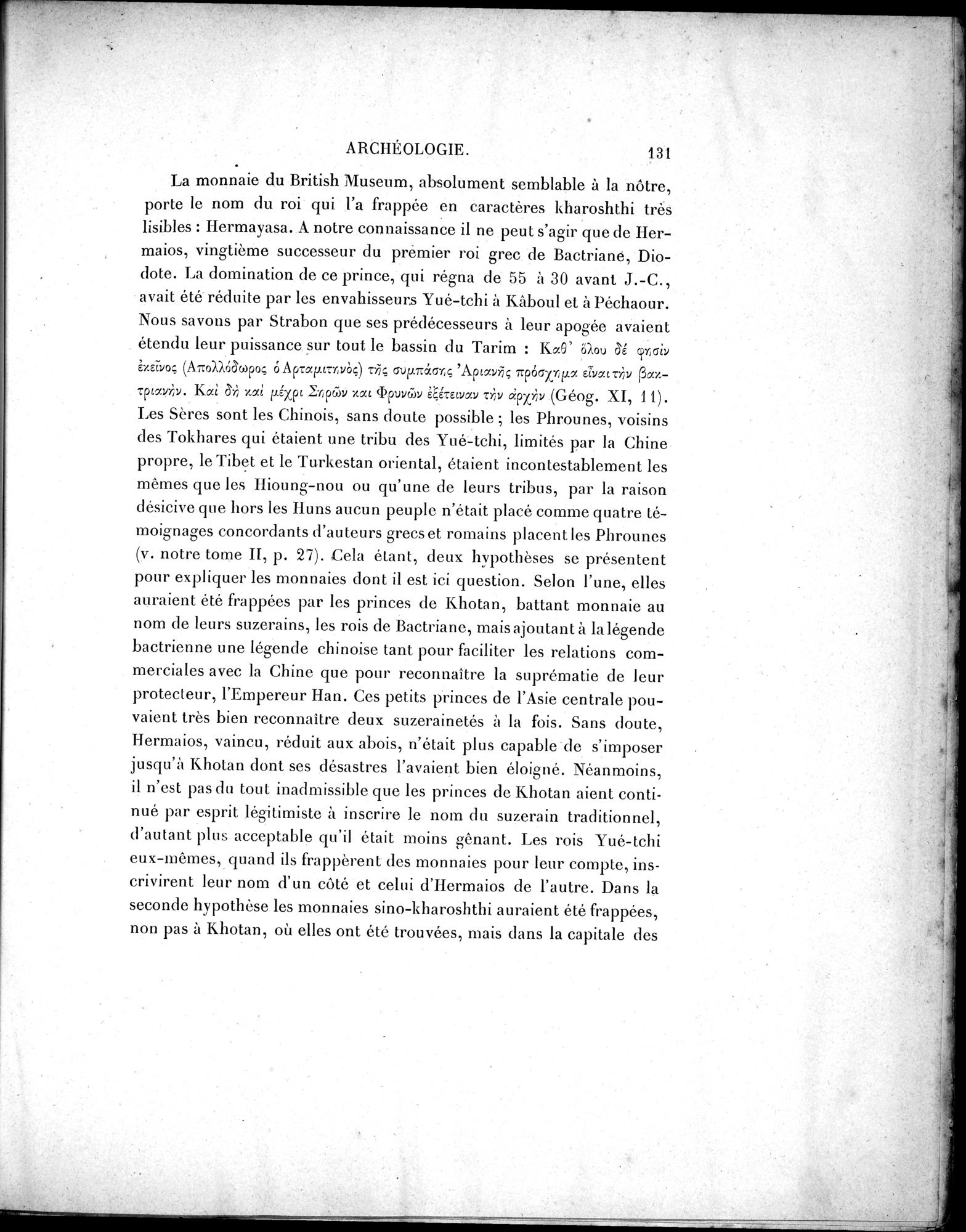 Mission Scientifique dans la Haute Asie 1890-1895 : vol.3 / 145 ページ（白黒高解像度画像）