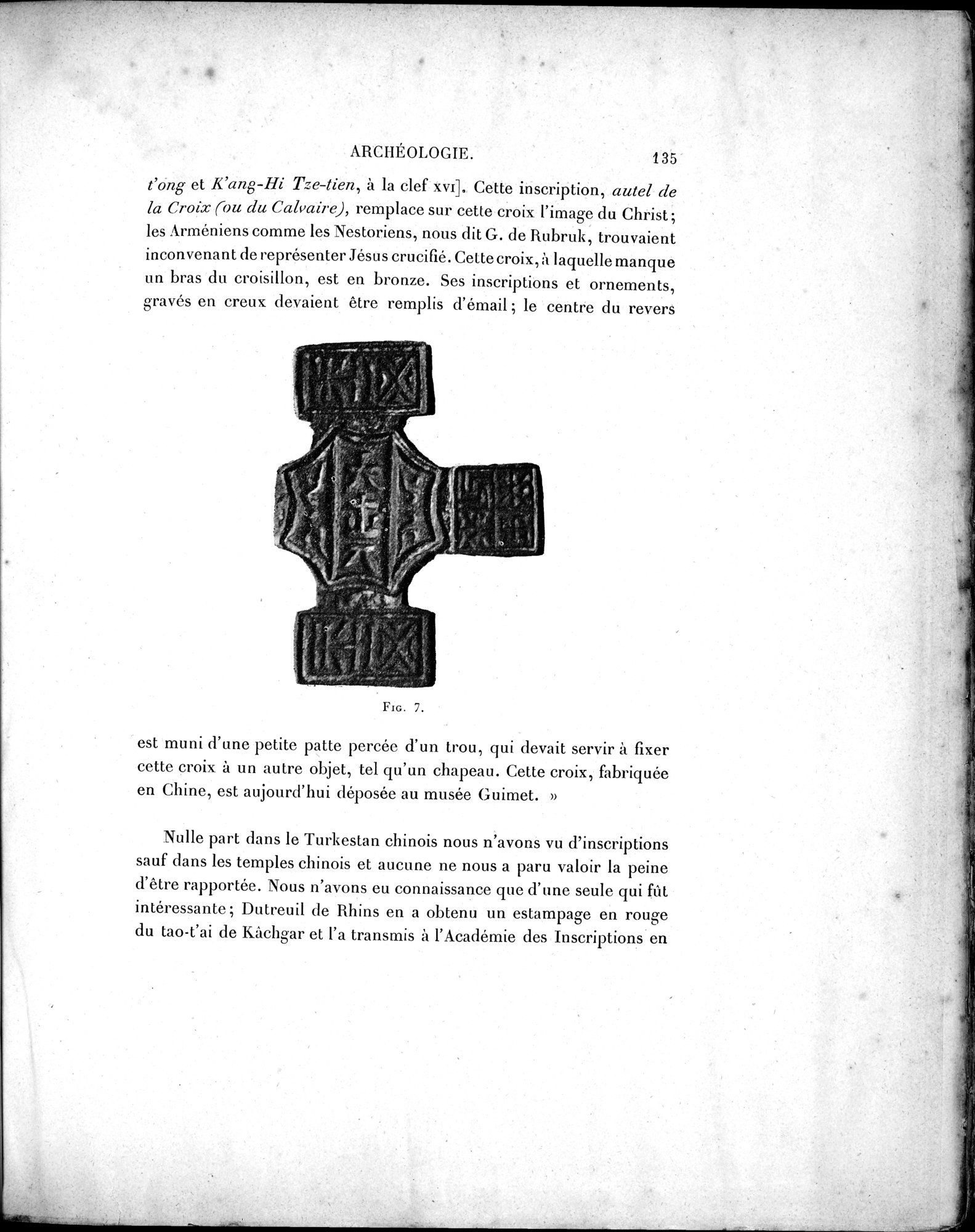 Mission Scientifique dans la Haute Asie 1890-1895 : vol.3 / Page 149 (Grayscale High Resolution Image)