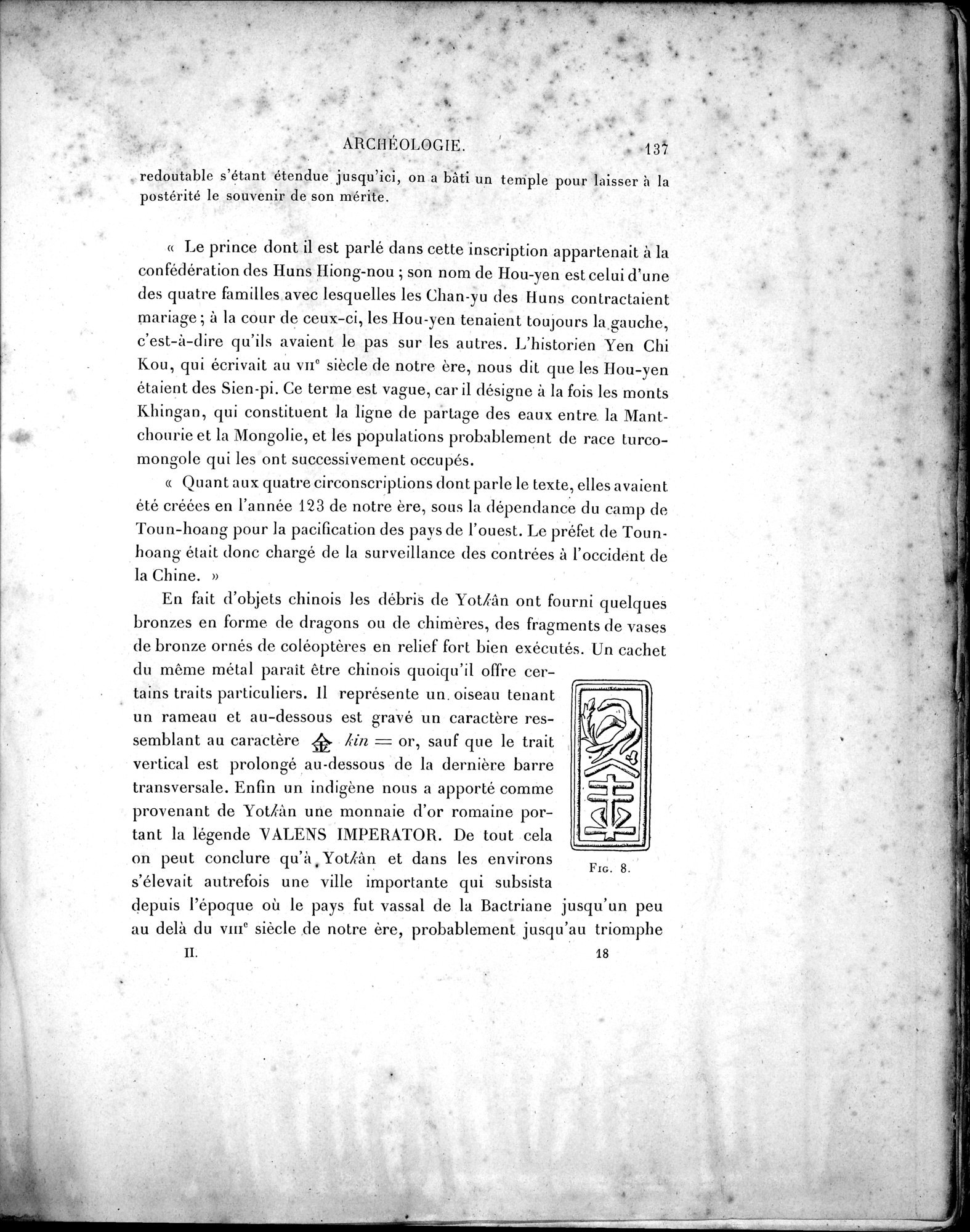 Mission Scientifique dans la Haute Asie 1890-1895 : vol.3 / 153 ページ（白黒高解像度画像）