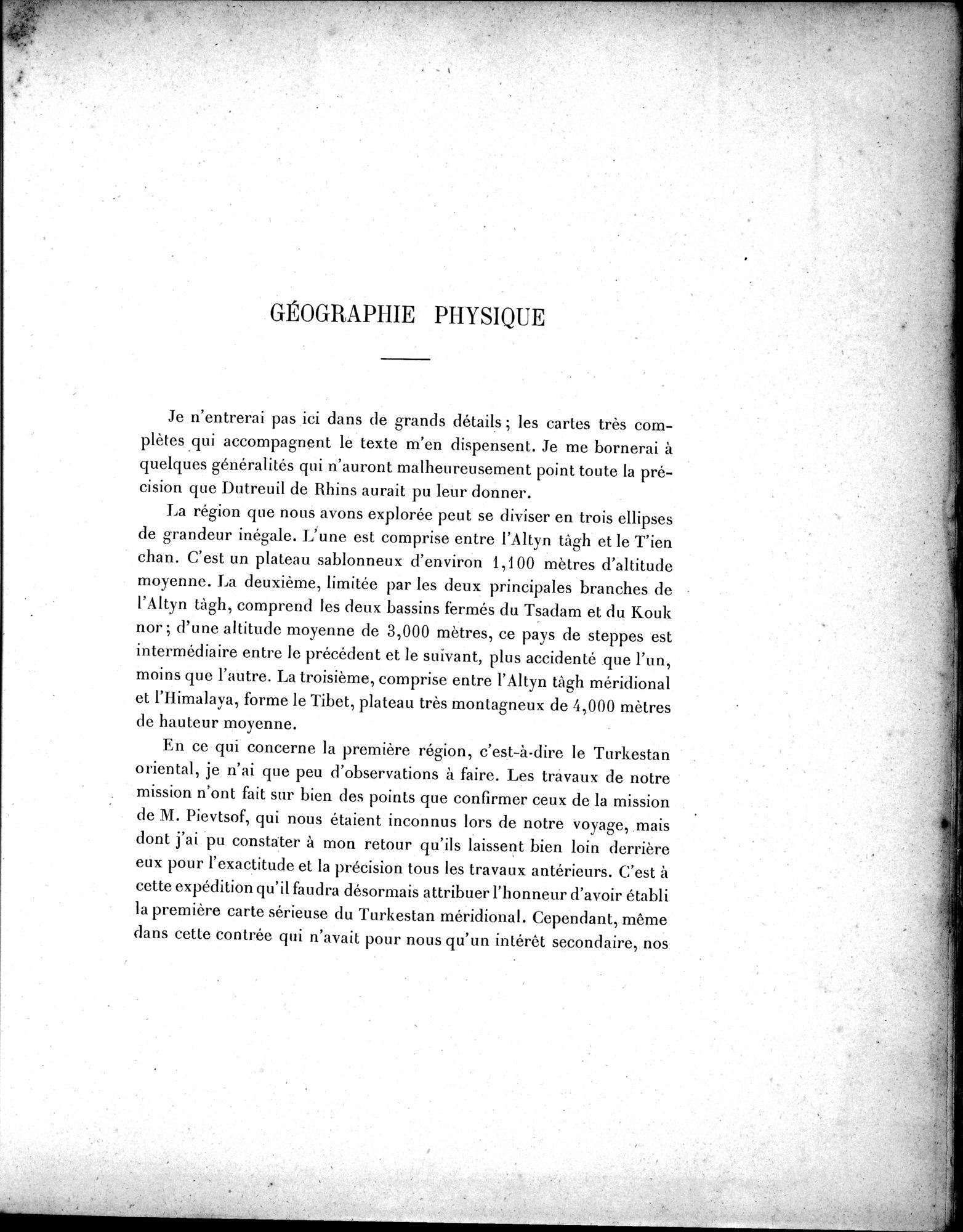 Mission Scientifique dans la Haute Asie 1890-1895 : vol.3 / 173 ページ（白黒高解像度画像）