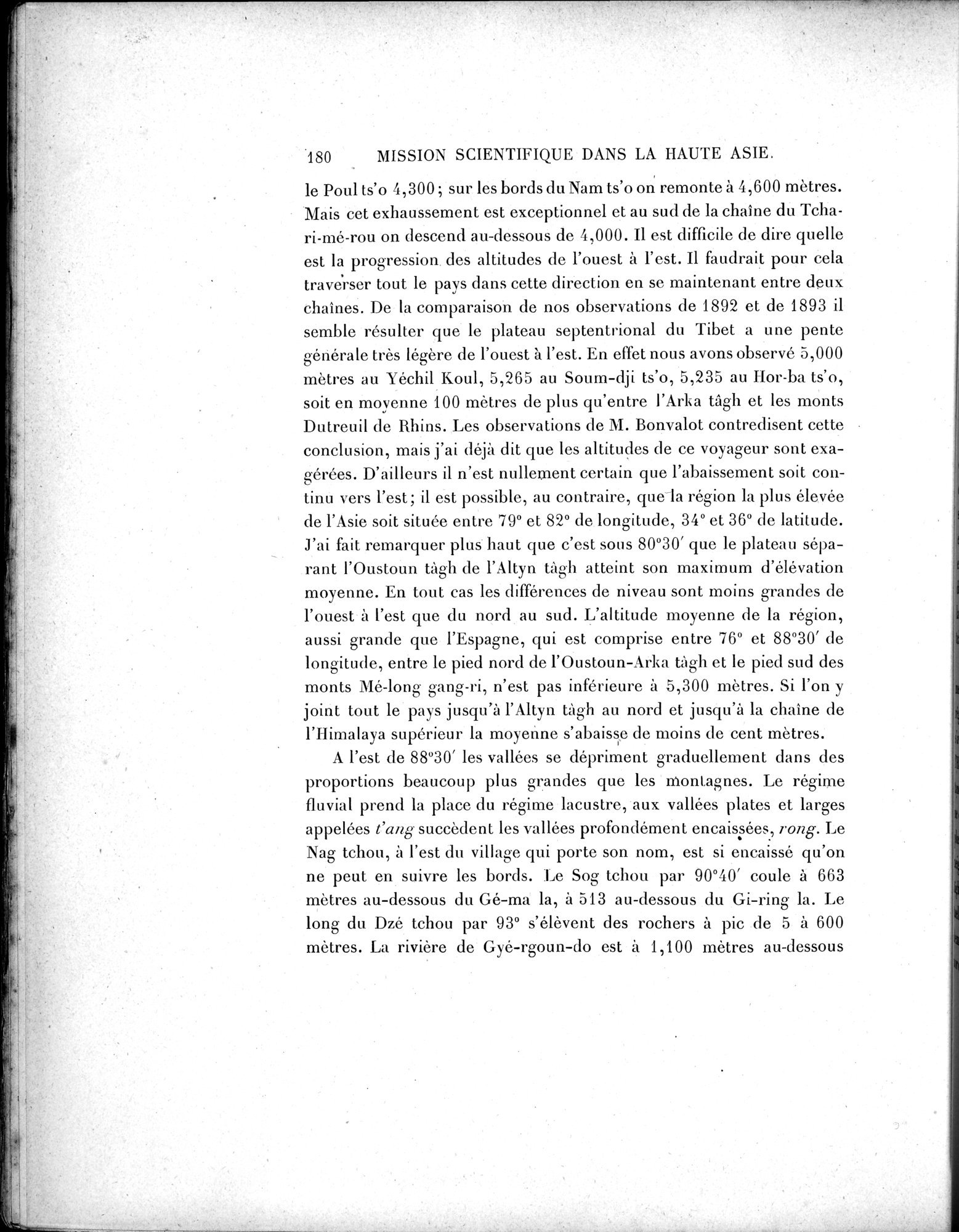 Mission Scientifique dans la Haute Asie 1890-1895 : vol.3 / 198 ページ（白黒高解像度画像）