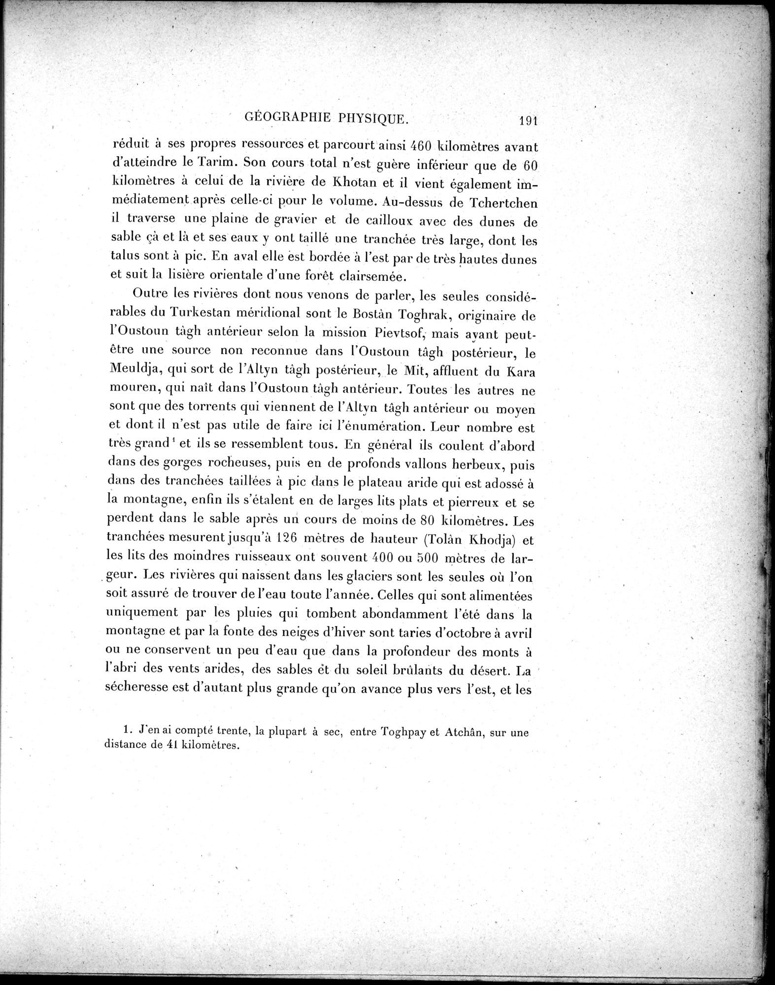Mission Scientifique dans la Haute Asie 1890-1895 : vol.3 / 209 ページ（白黒高解像度画像）
