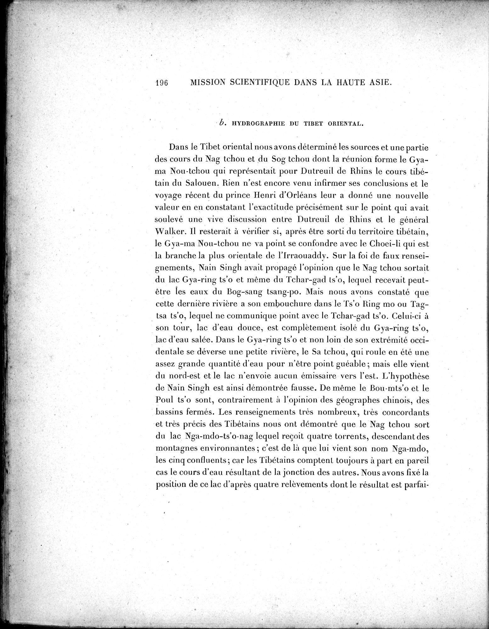 Mission Scientifique dans la Haute Asie 1890-1895 : vol.3 / Page 214 (Grayscale High Resolution Image)