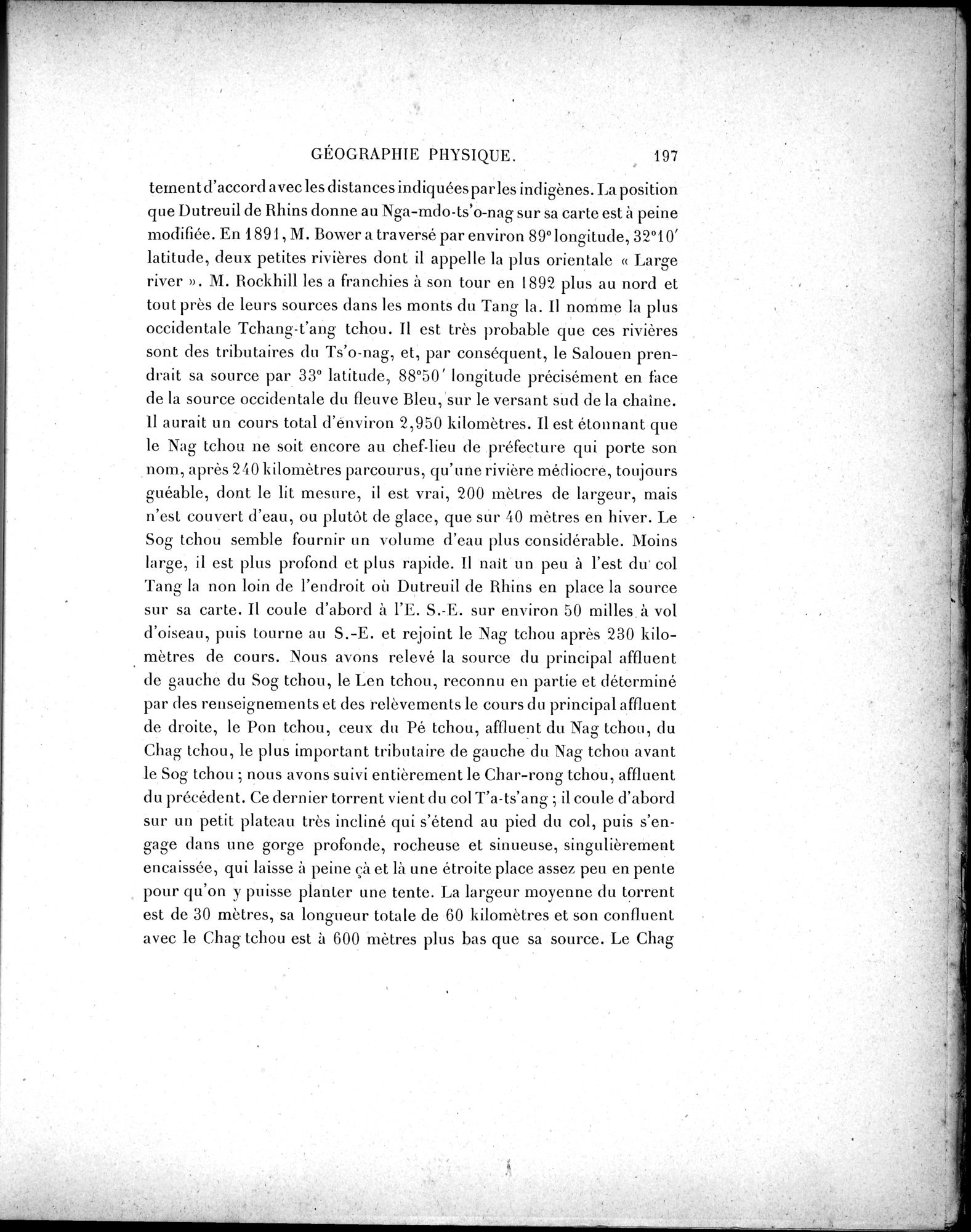Mission Scientifique dans la Haute Asie 1890-1895 : vol.3 / 215 ページ（白黒高解像度画像）