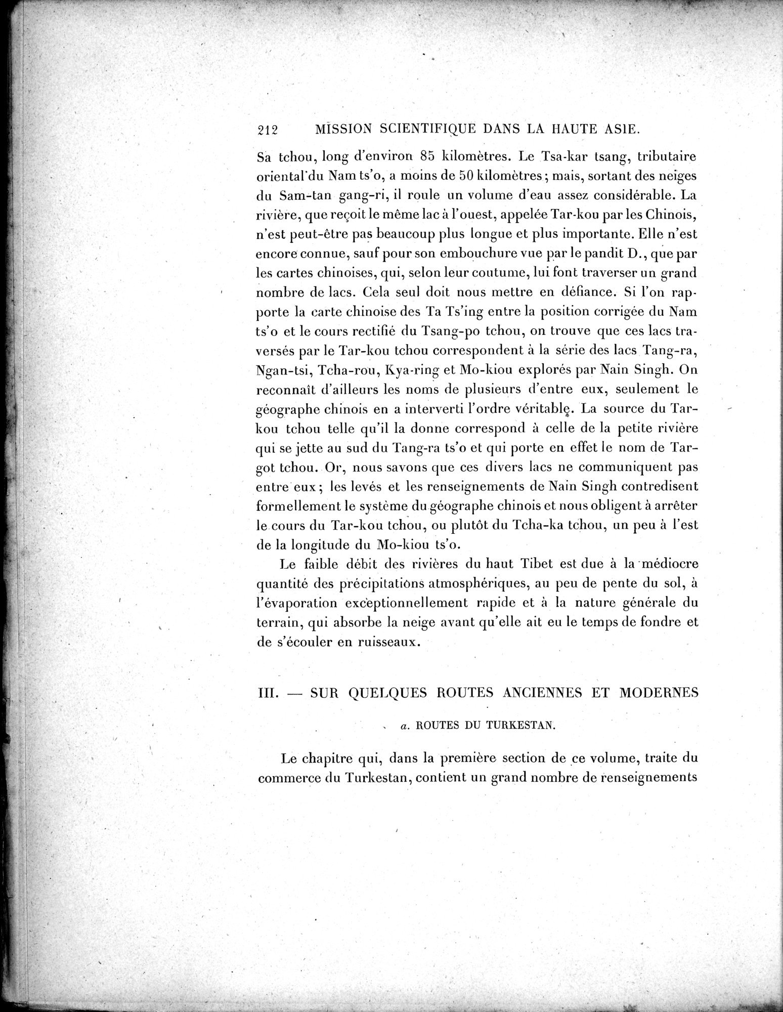 Mission Scientifique dans la Haute Asie 1890-1895 : vol.3 / Page 230 (Grayscale High Resolution Image)