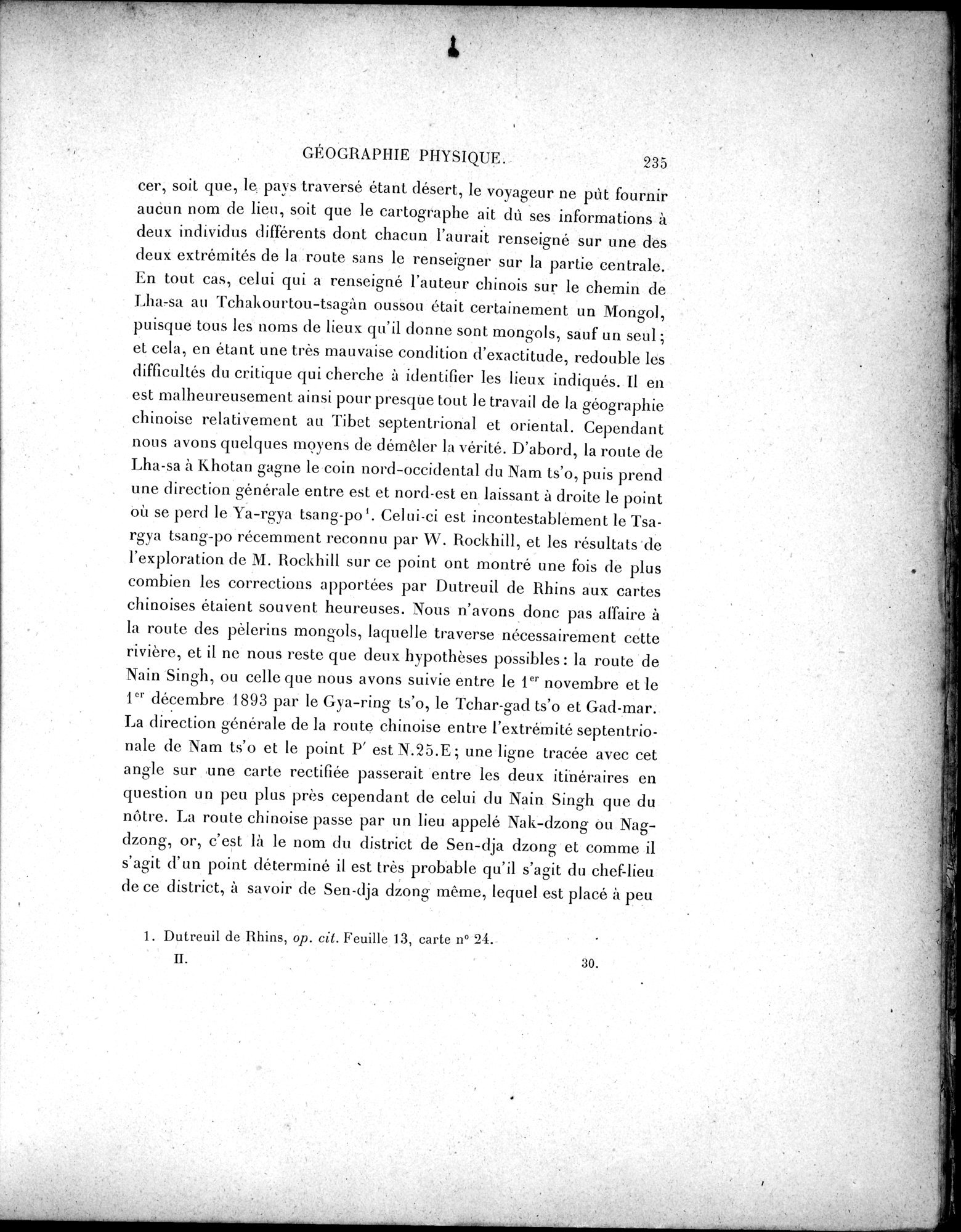 Mission Scientifique dans la Haute Asie 1890-1895 : vol.3 / Page 253 (Grayscale High Resolution Image)