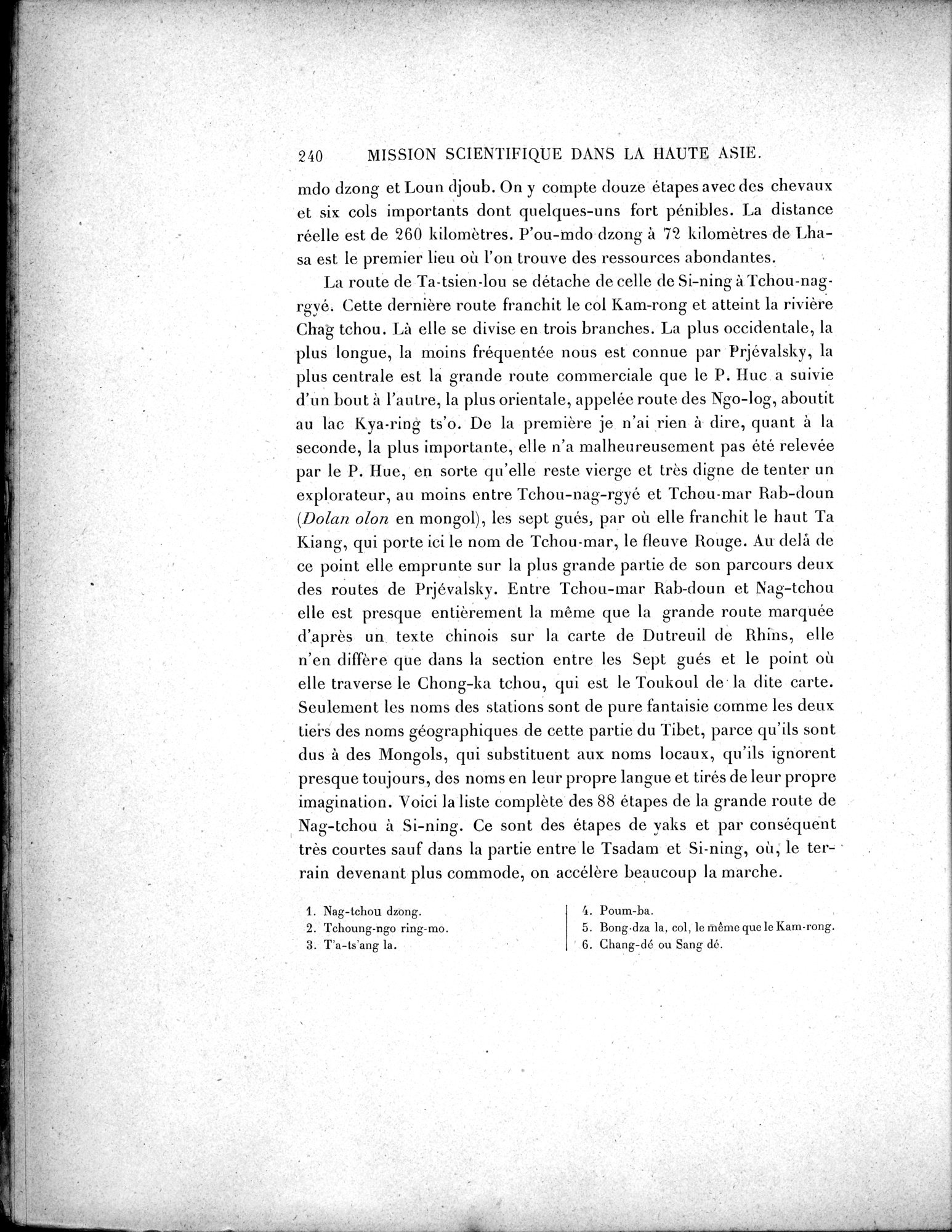 Mission Scientifique dans la Haute Asie 1890-1895 : vol.3 / 258 ページ（白黒高解像度画像）