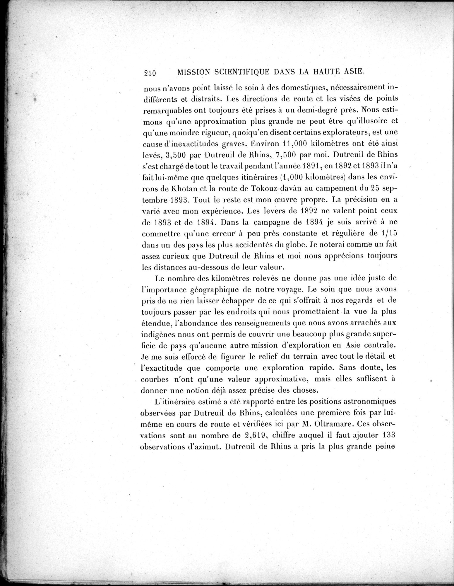 Mission Scientifique dans la Haute Asie 1890-1895 : vol.3 / 268 ページ（白黒高解像度画像）