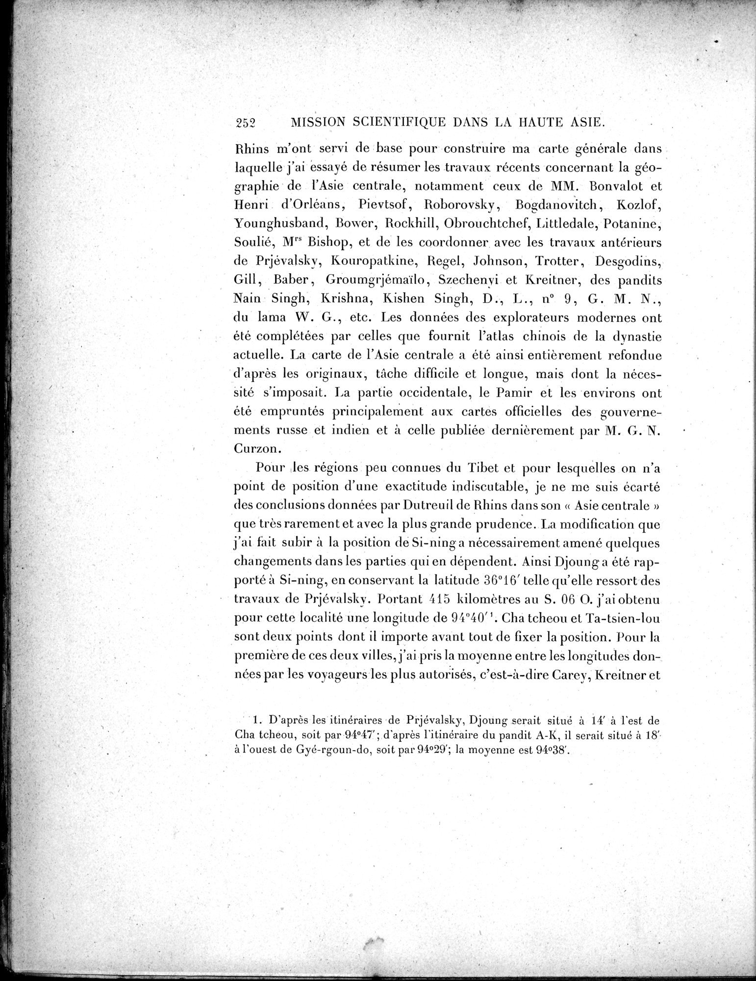 Mission Scientifique dans la Haute Asie 1890-1895 : vol.3 / 270 ページ（白黒高解像度画像）