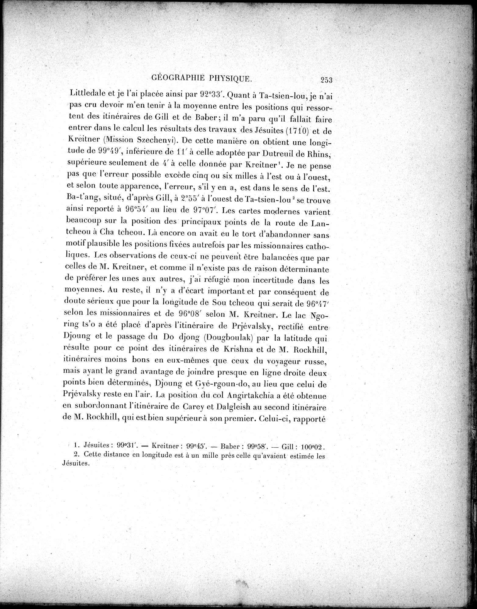 Mission Scientifique dans la Haute Asie 1890-1895 : vol.3 / 271 ページ（白黒高解像度画像）
