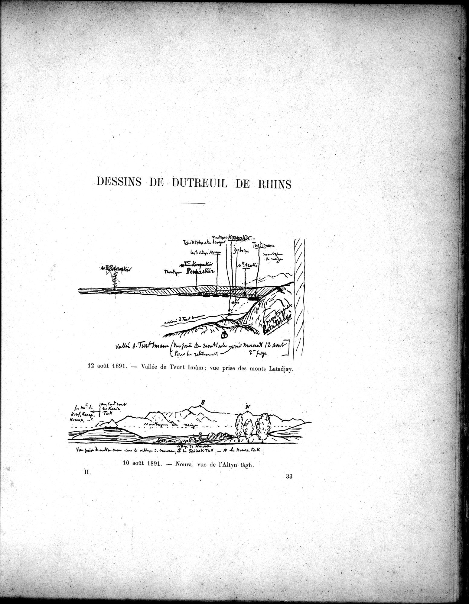 Mission Scientifique dans la Haute Asie 1890-1895 : vol.3 / 275 ページ（白黒高解像度画像）