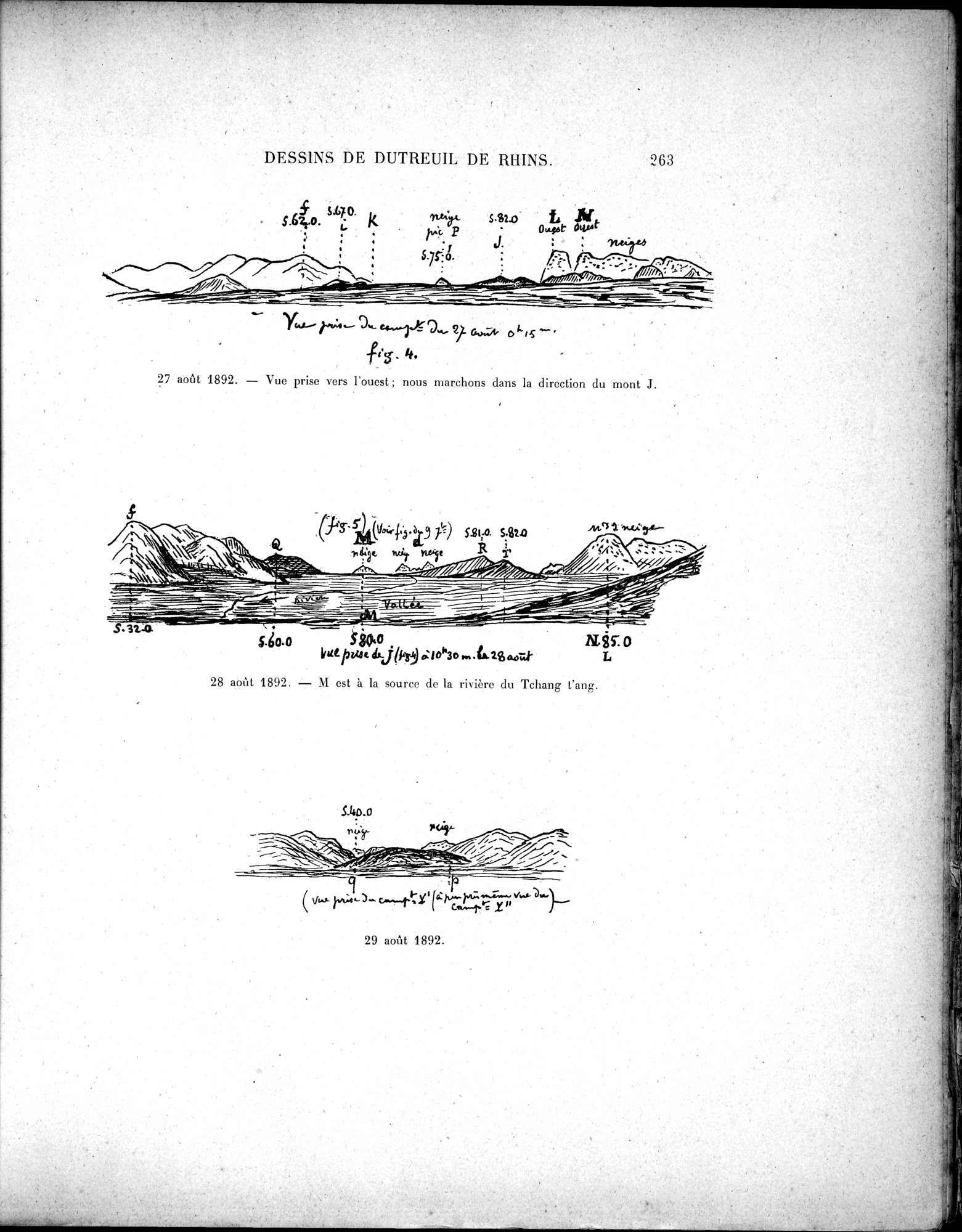 Mission Scientifique dans la Haute Asie 1890-1895 : vol.3 / 281 ページ（白黒高解像度画像）