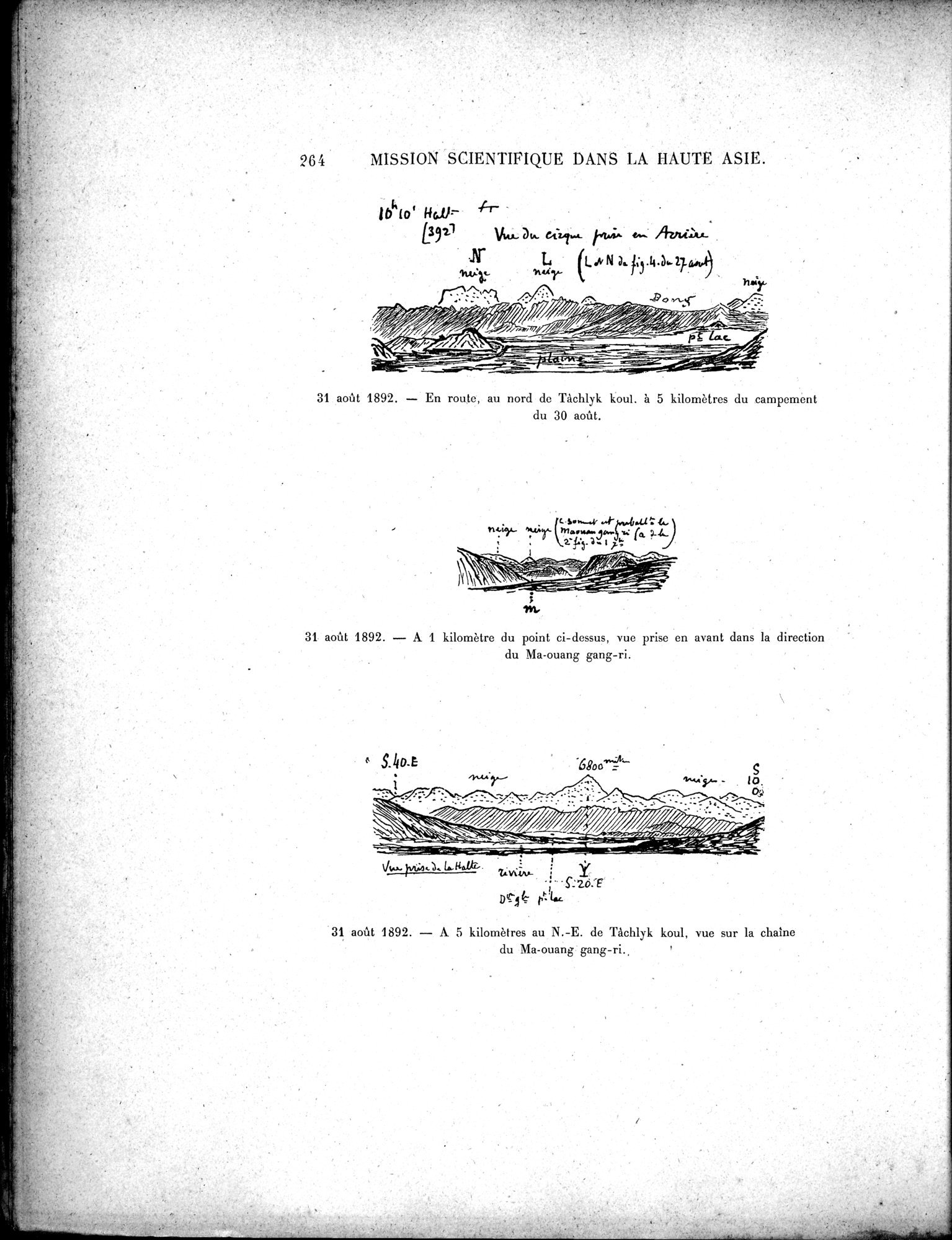 Mission Scientifique dans la Haute Asie 1890-1895 : vol.3 / Page 282 (Grayscale High Resolution Image)
