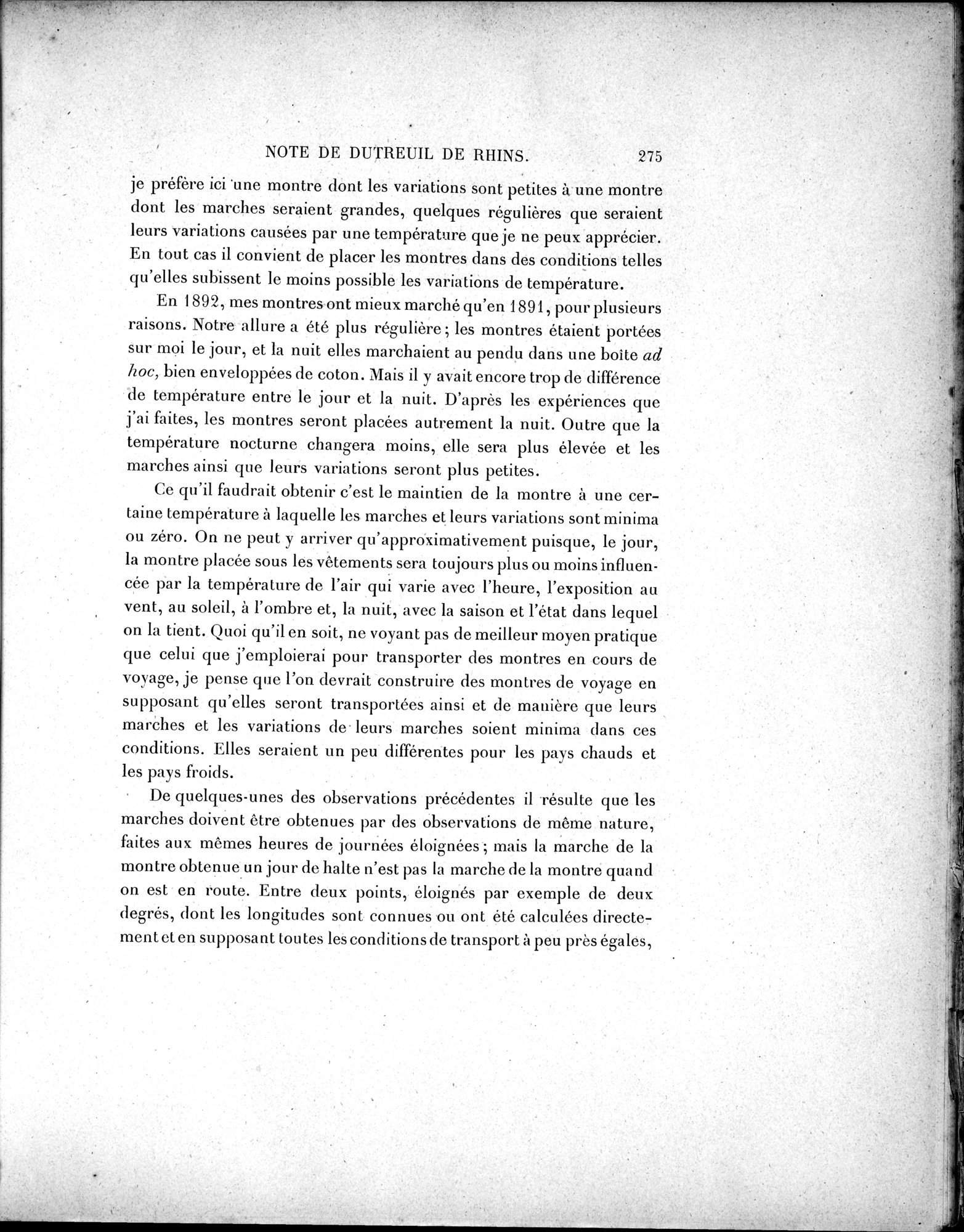Mission Scientifique dans la Haute Asie 1890-1895 : vol.3 / 293 ページ（白黒高解像度画像）