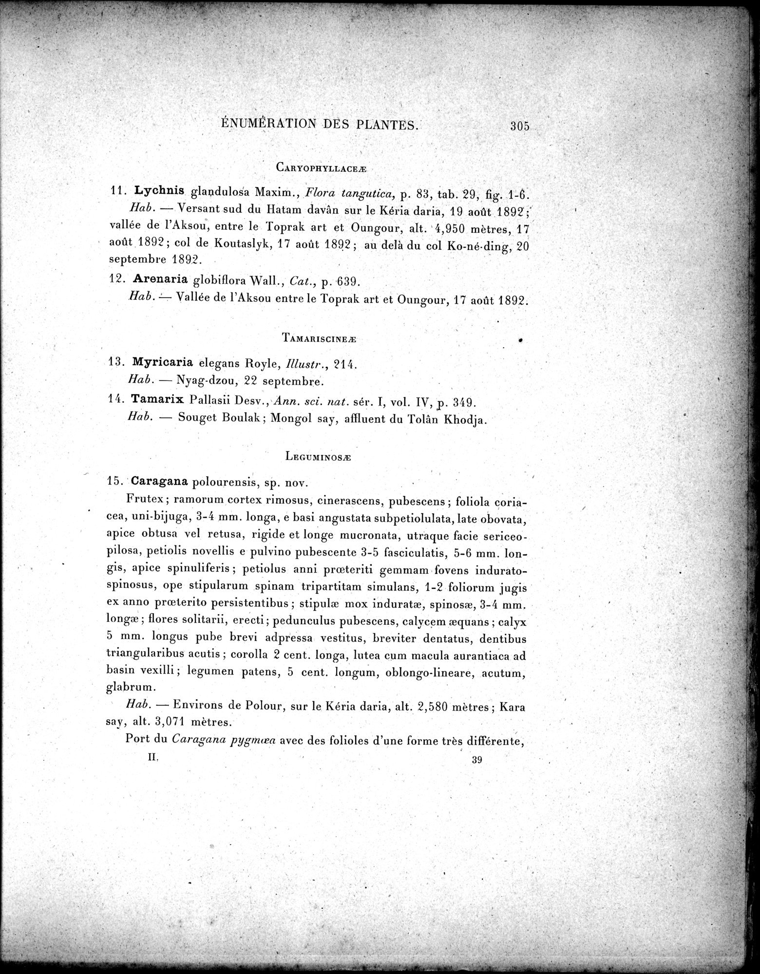 Mission Scientifique dans la Haute Asie 1890-1895 : vol.3 / Page 323 (Grayscale High Resolution Image)