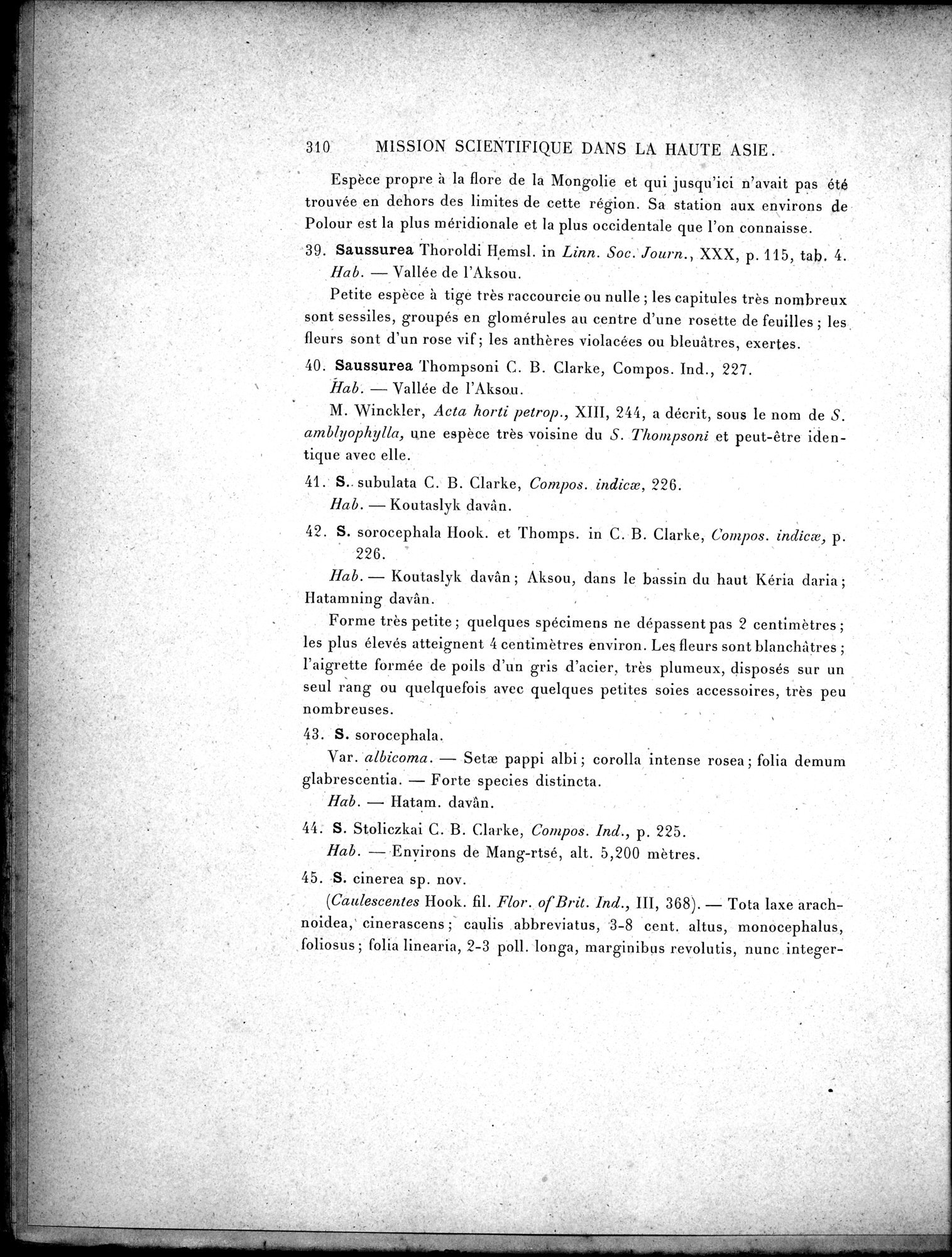 Mission Scientifique dans la Haute Asie 1890-1895 : vol.3 / 330 ページ（白黒高解像度画像）