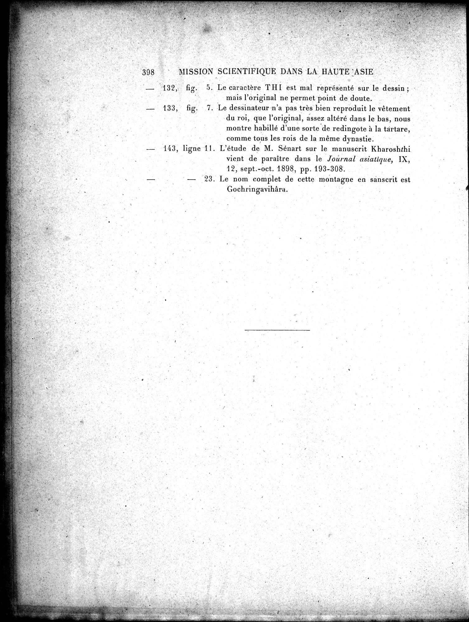 Mission Scientifique dans la Haute Asie 1890-1895 : vol.3 / Page 418 (Grayscale High Resolution Image)