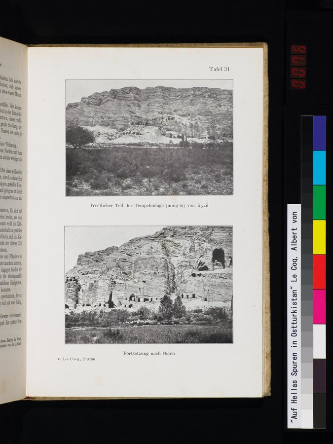 Auf Hellas Spuren in Ostturkistan : vol.1 / 151 ページ（カラー画像）