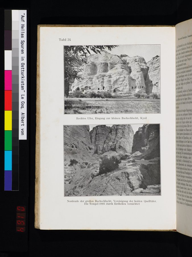 Auf Hellas Spuren in Ostturkistan : vol.1 / Page 154 (Color Image)