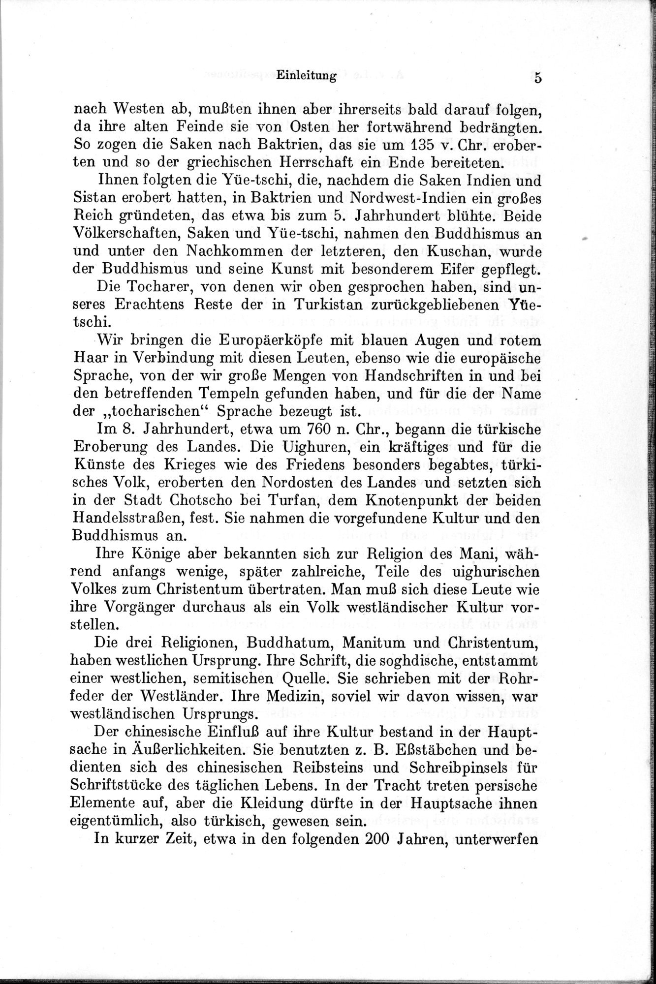 Auf Hellas Spuren in Ostturkistan : vol.1 / Page 21 (Grayscale High Resolution Image)