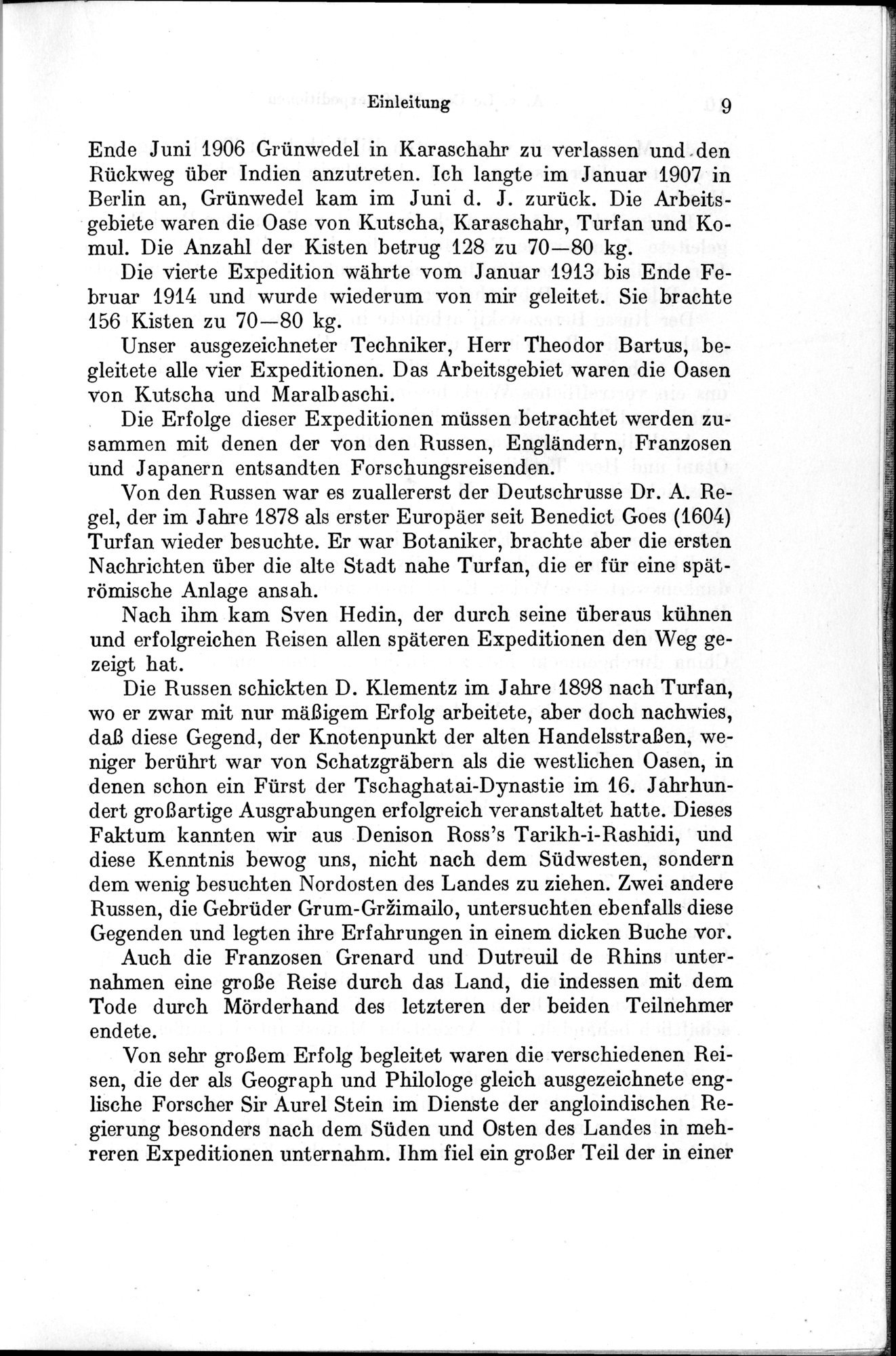 Auf Hellas Spuren in Ostturkistan : vol.1 / Page 25 (Grayscale High Resolution Image)