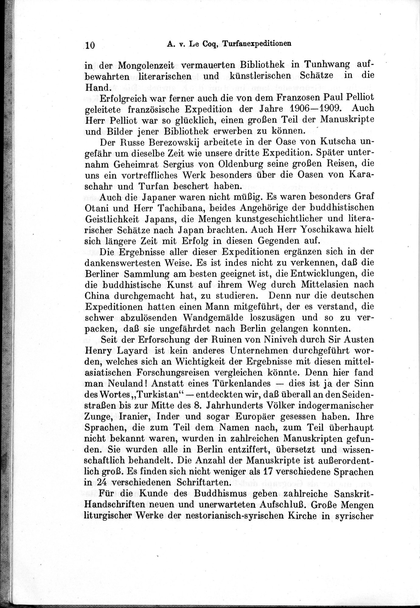 Auf Hellas Spuren in Ostturkistan : vol.1 / Page 26 (Grayscale High Resolution Image)