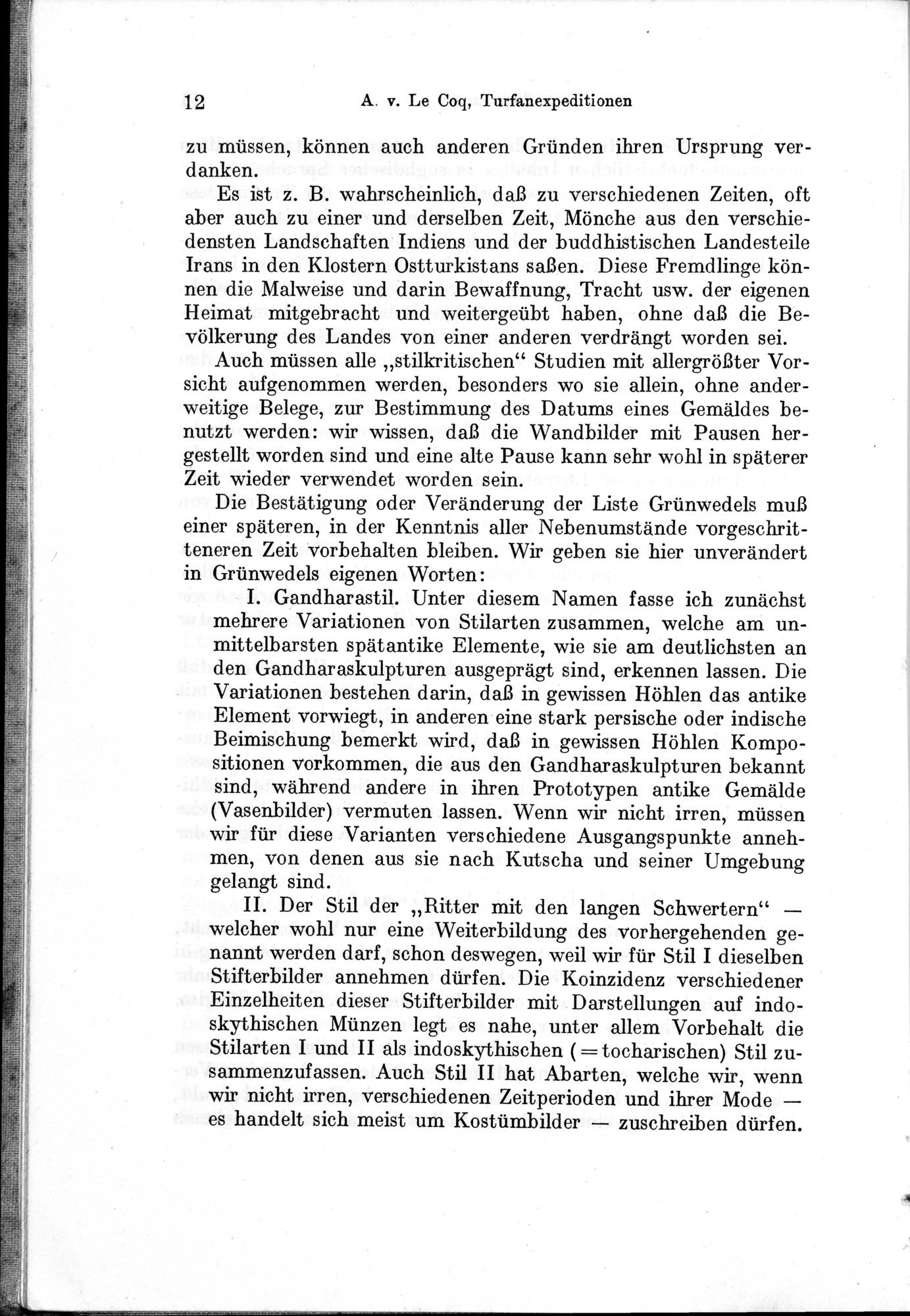 Auf Hellas Spuren in Ostturkistan : vol.1 / Page 28 (Grayscale High Resolution Image)