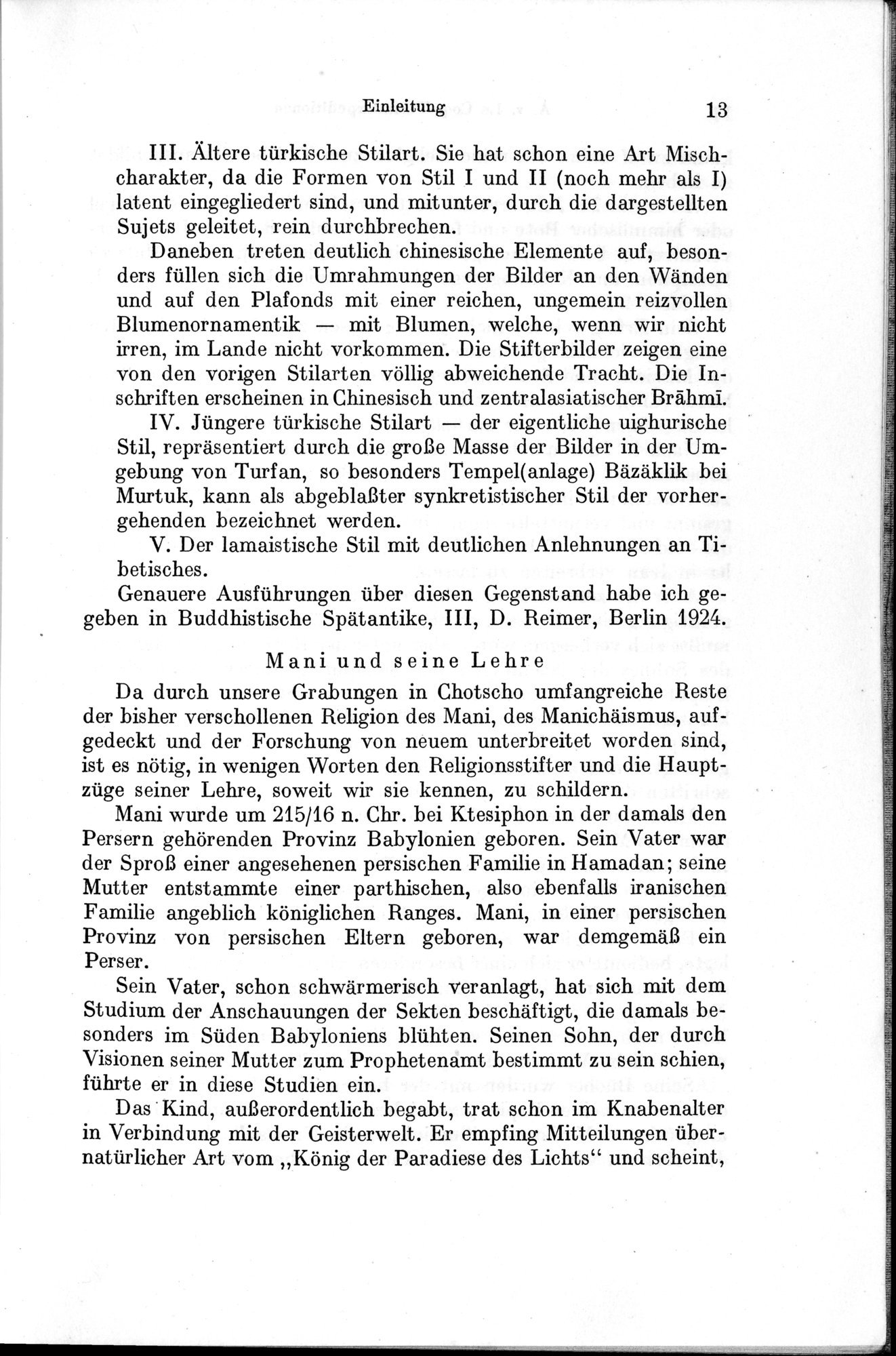 Auf Hellas Spuren in Ostturkistan : vol.1 / Page 29 (Grayscale High Resolution Image)