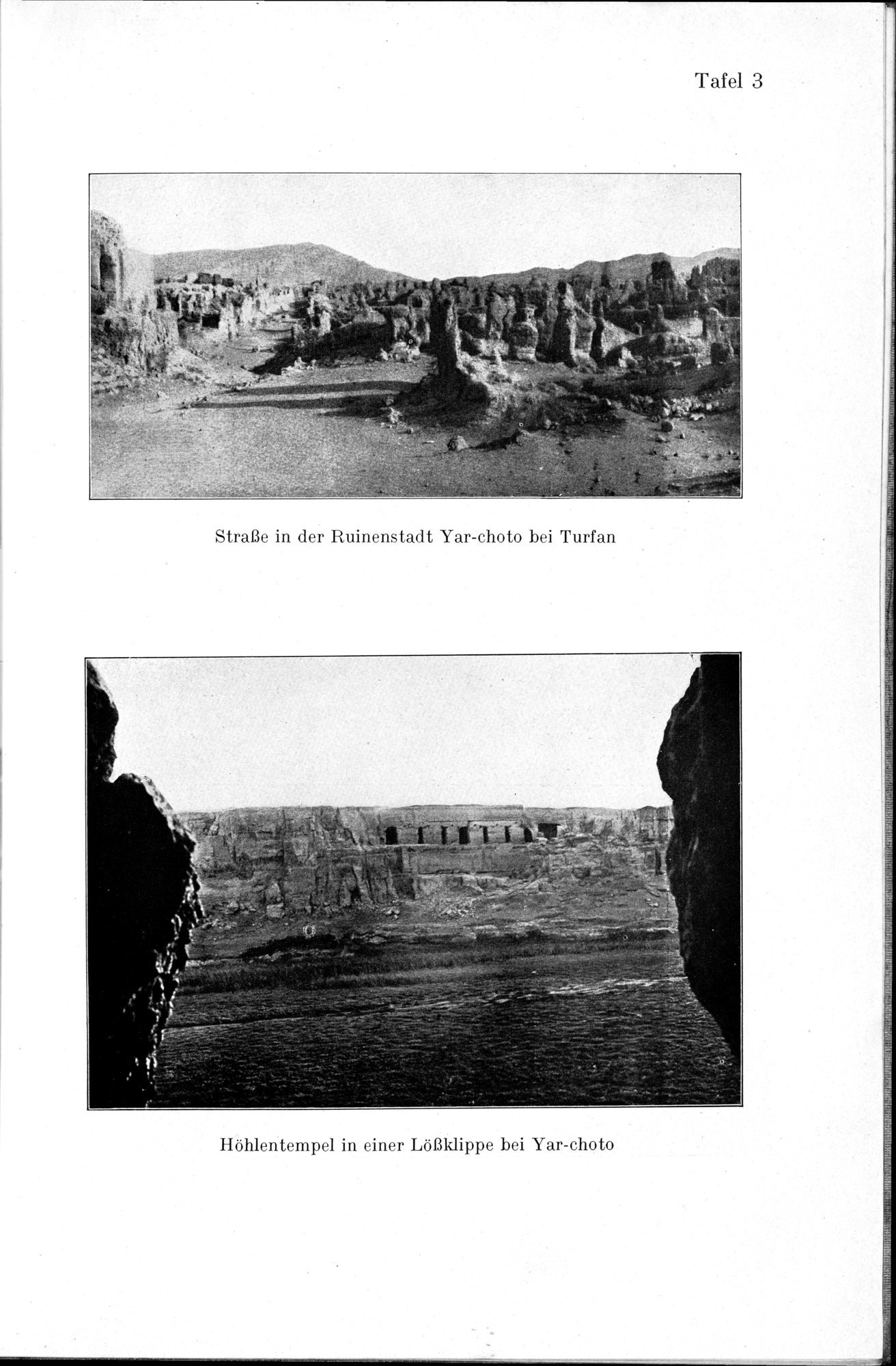 Auf Hellas Spuren in Ostturkistan : vol.1 / Page 43 (Grayscale High Resolution Image)