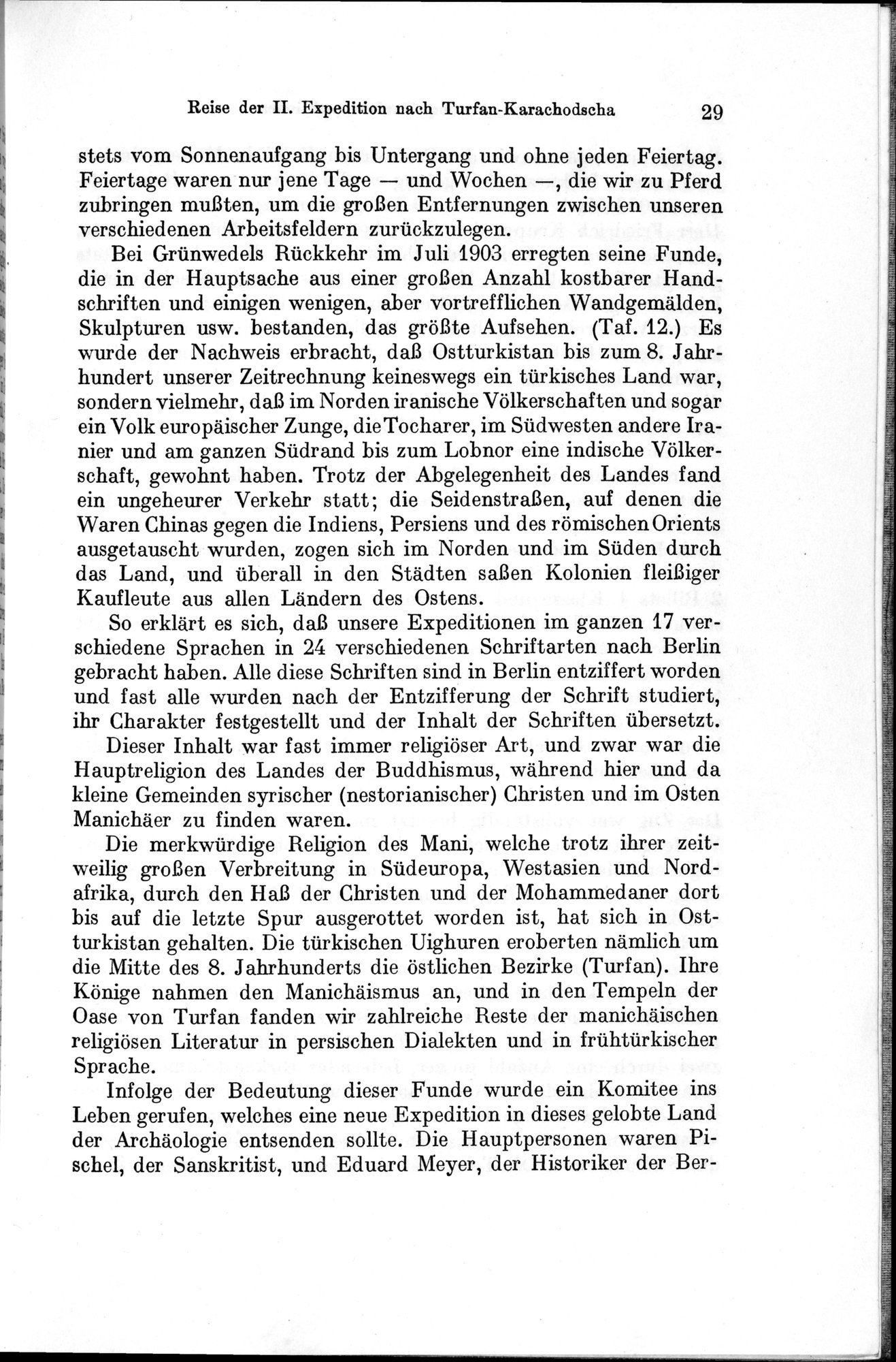 Auf Hellas Spuren in Ostturkistan : vol.1 / 49 ページ（白黒高解像度画像）