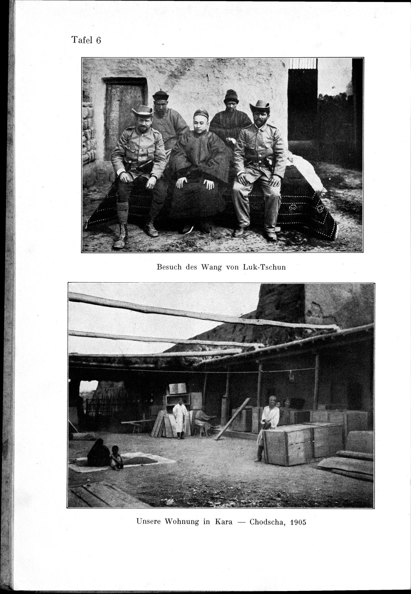 Auf Hellas Spuren in Ostturkistan : vol.1 / Page 54 (Grayscale High Resolution Image)