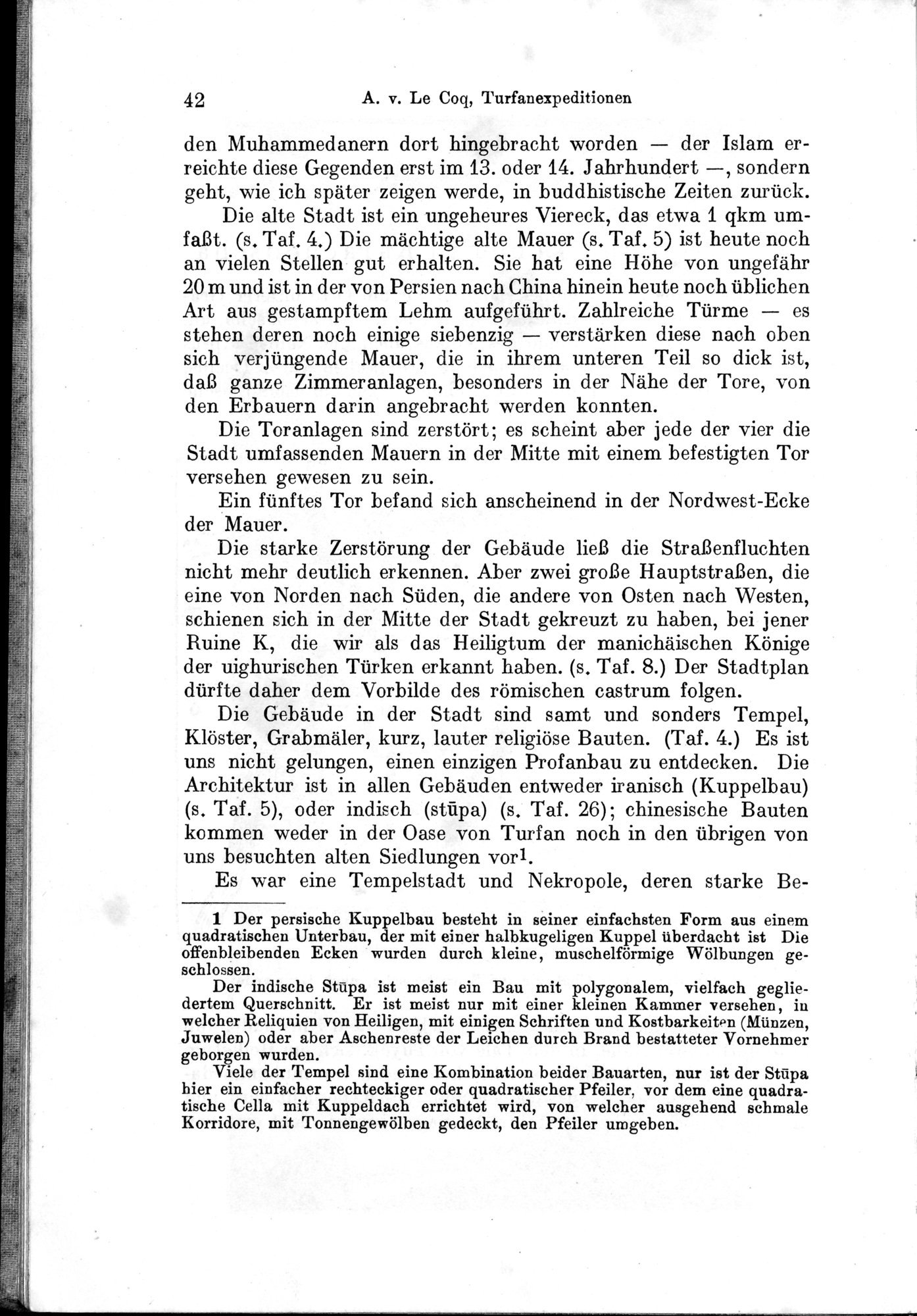 Auf Hellas Spuren in Ostturkistan : vol.1 / Page 68 (Grayscale High Resolution Image)