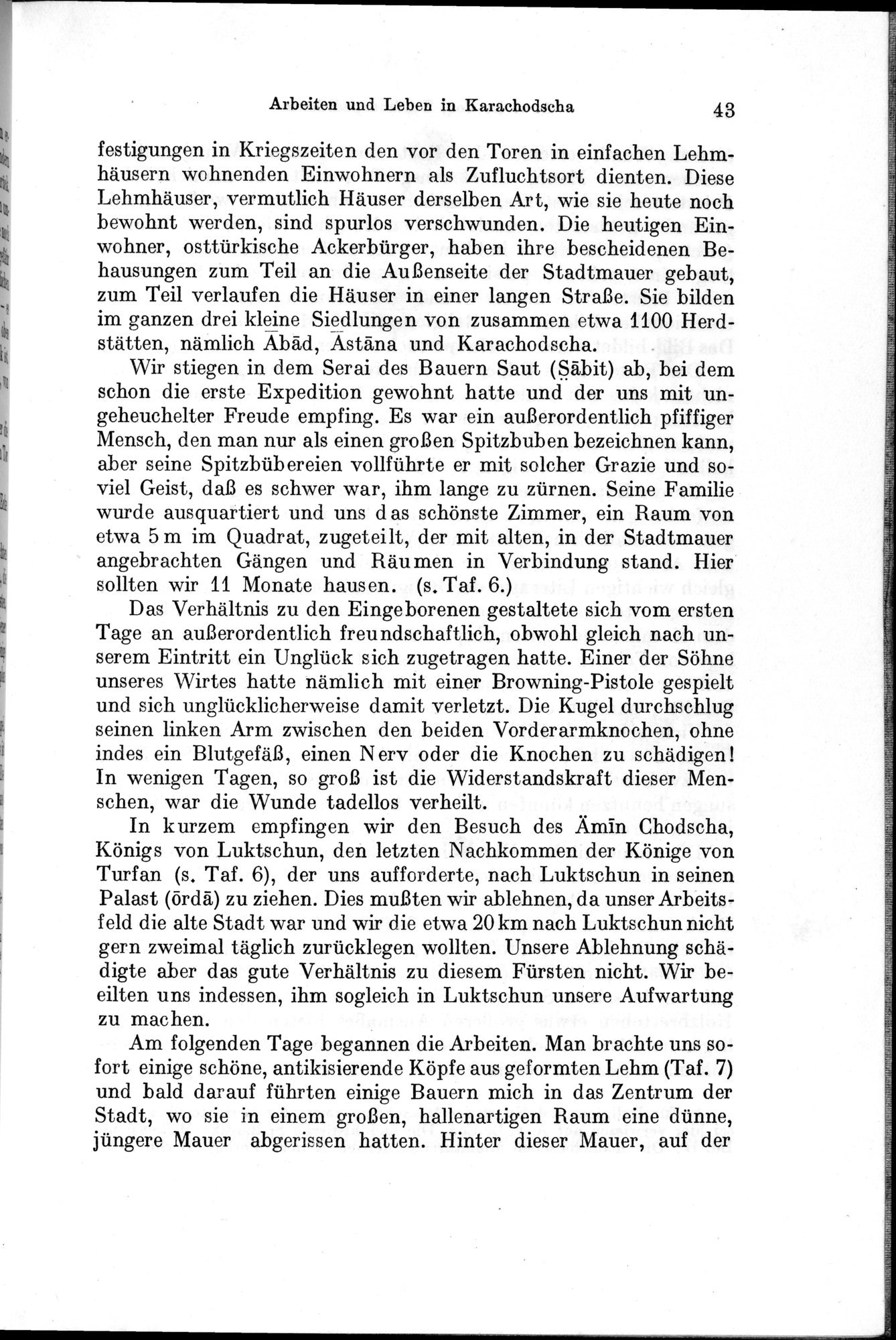 Auf Hellas Spuren in Ostturkistan : vol.1 / Page 69 (Grayscale High Resolution Image)