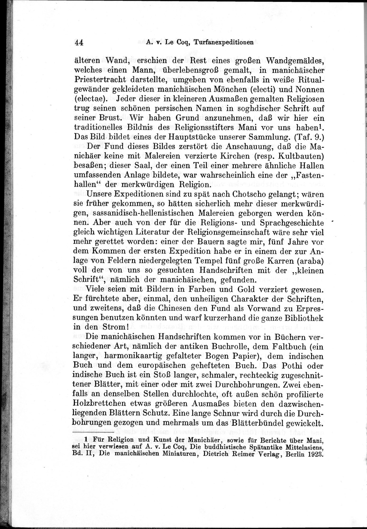 Auf Hellas Spuren in Ostturkistan : vol.1 / Page 70 (Grayscale High Resolution Image)