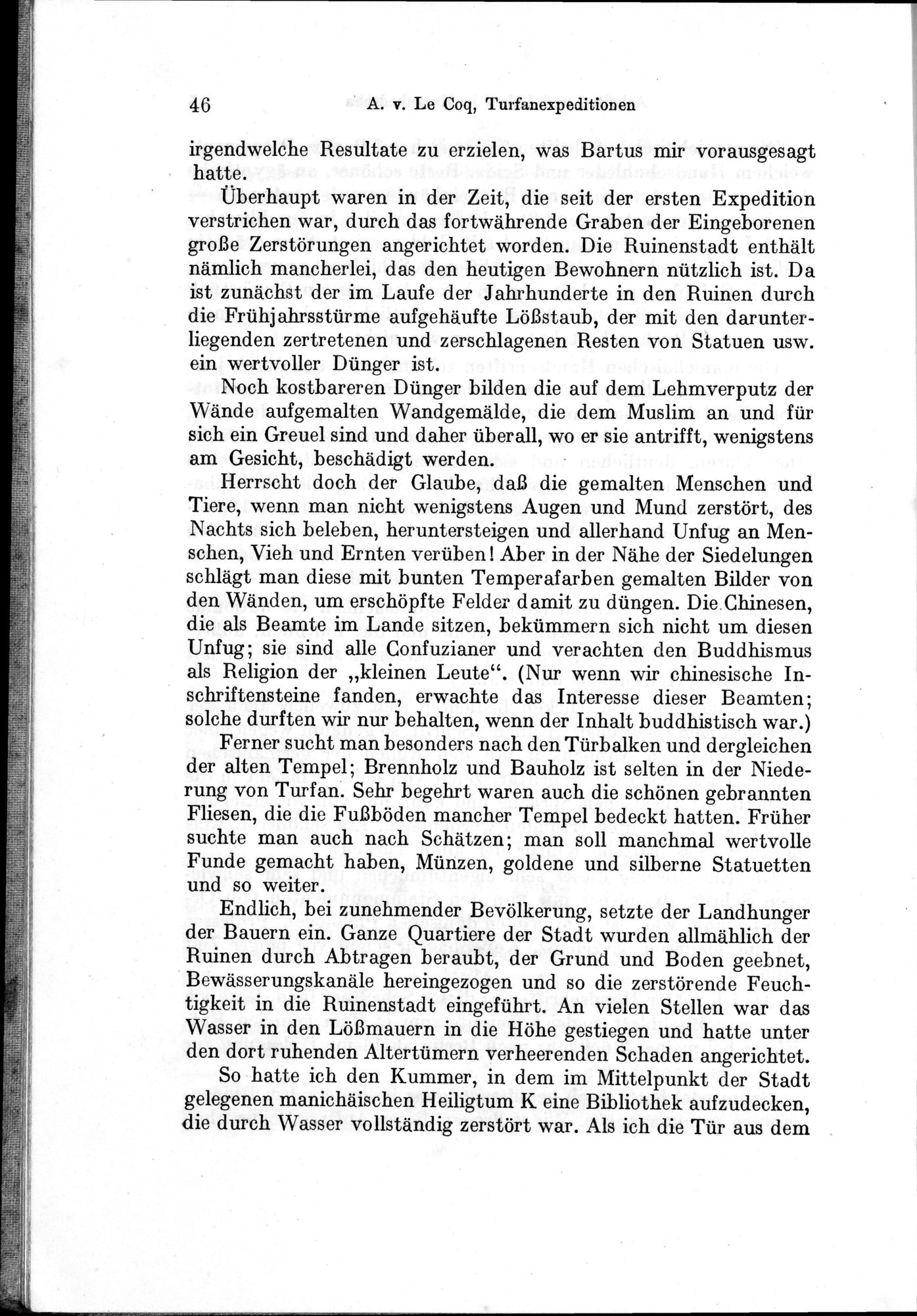 Auf Hellas Spuren in Ostturkistan : vol.1 / Page 72 (Grayscale High Resolution Image)
