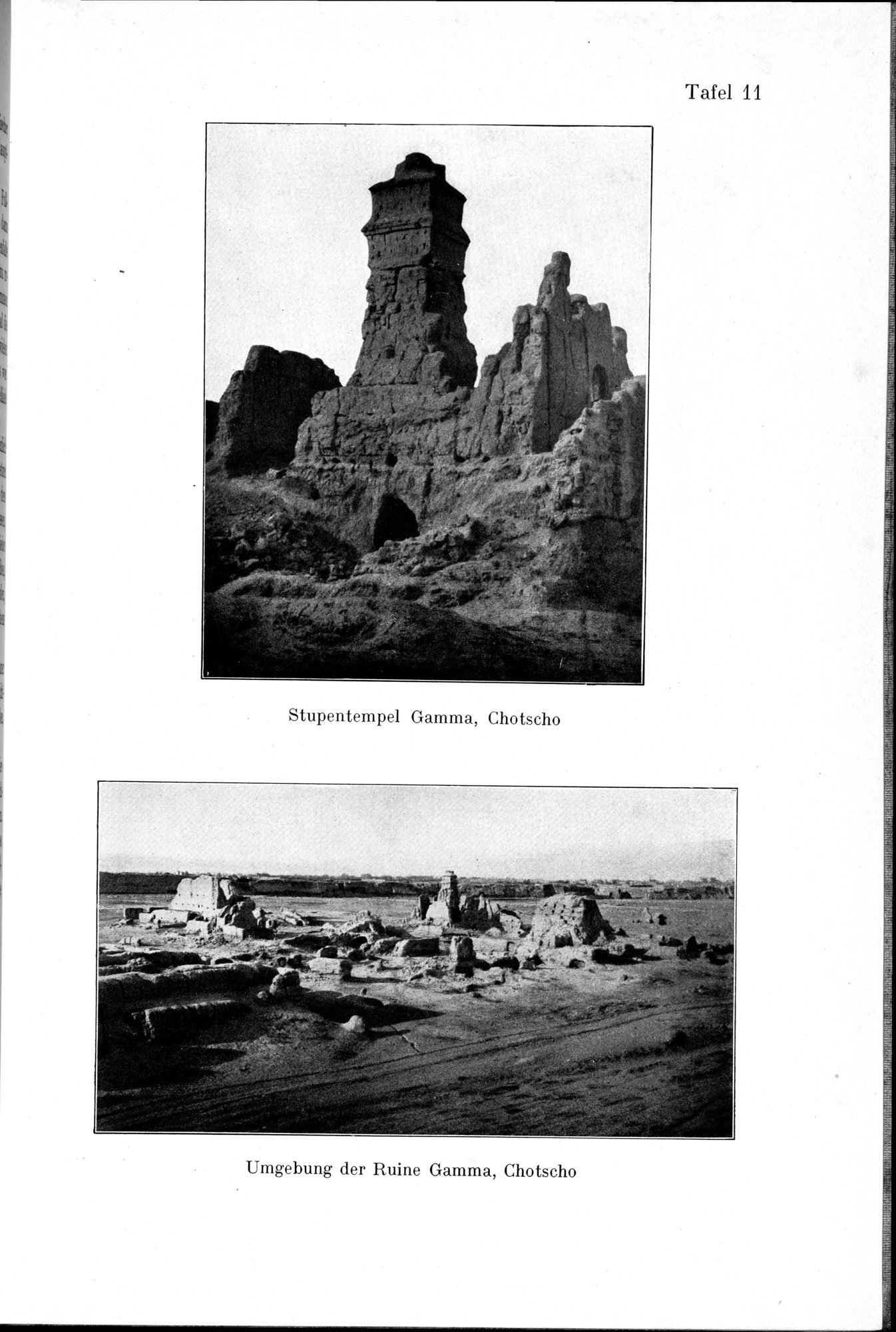 Auf Hellas Spuren in Ostturkistan : vol.1 / Page 75 (Grayscale High Resolution Image)
