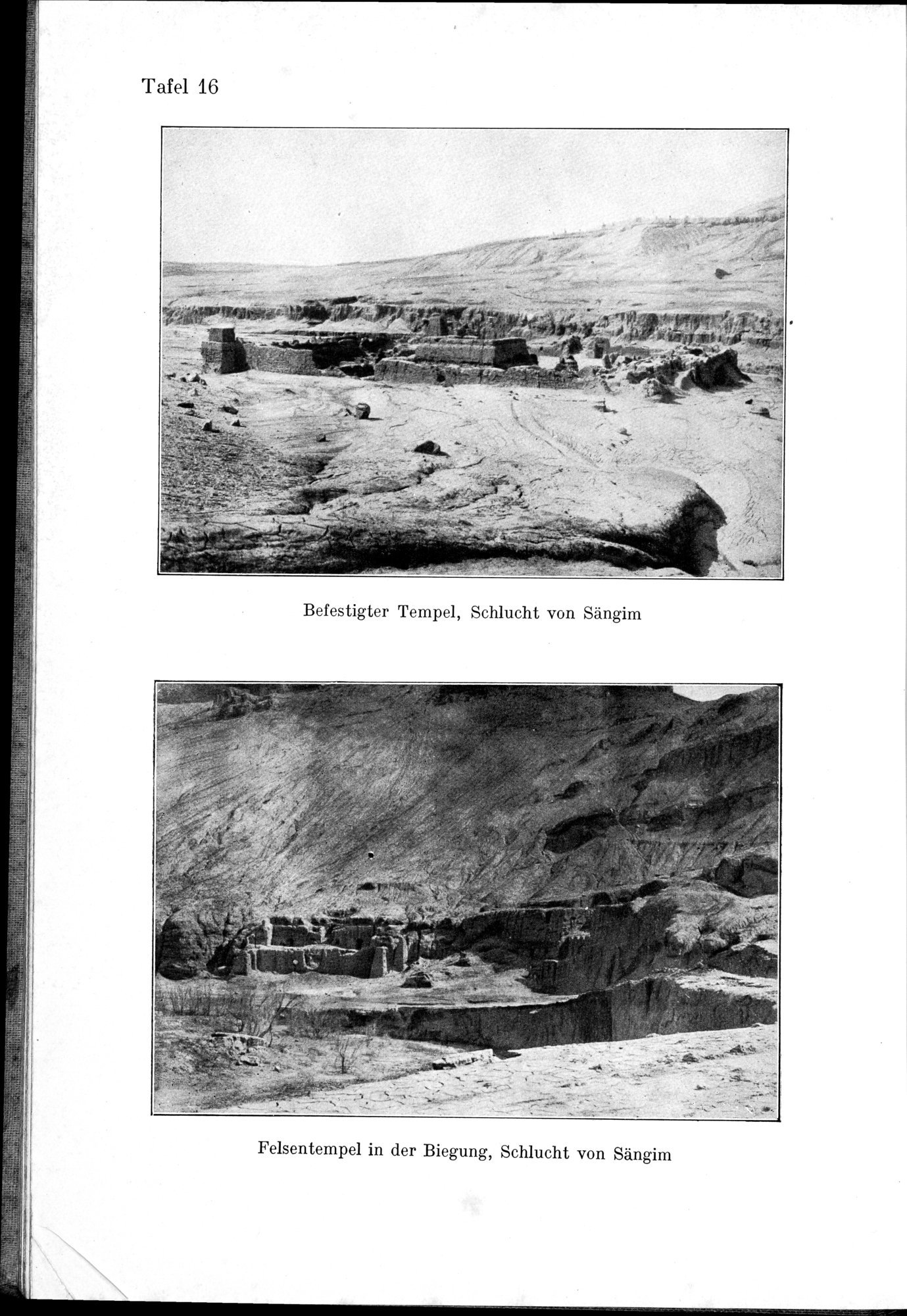 Auf Hellas Spuren in Ostturkistan : vol.1 / Page 88 (Grayscale High Resolution Image)